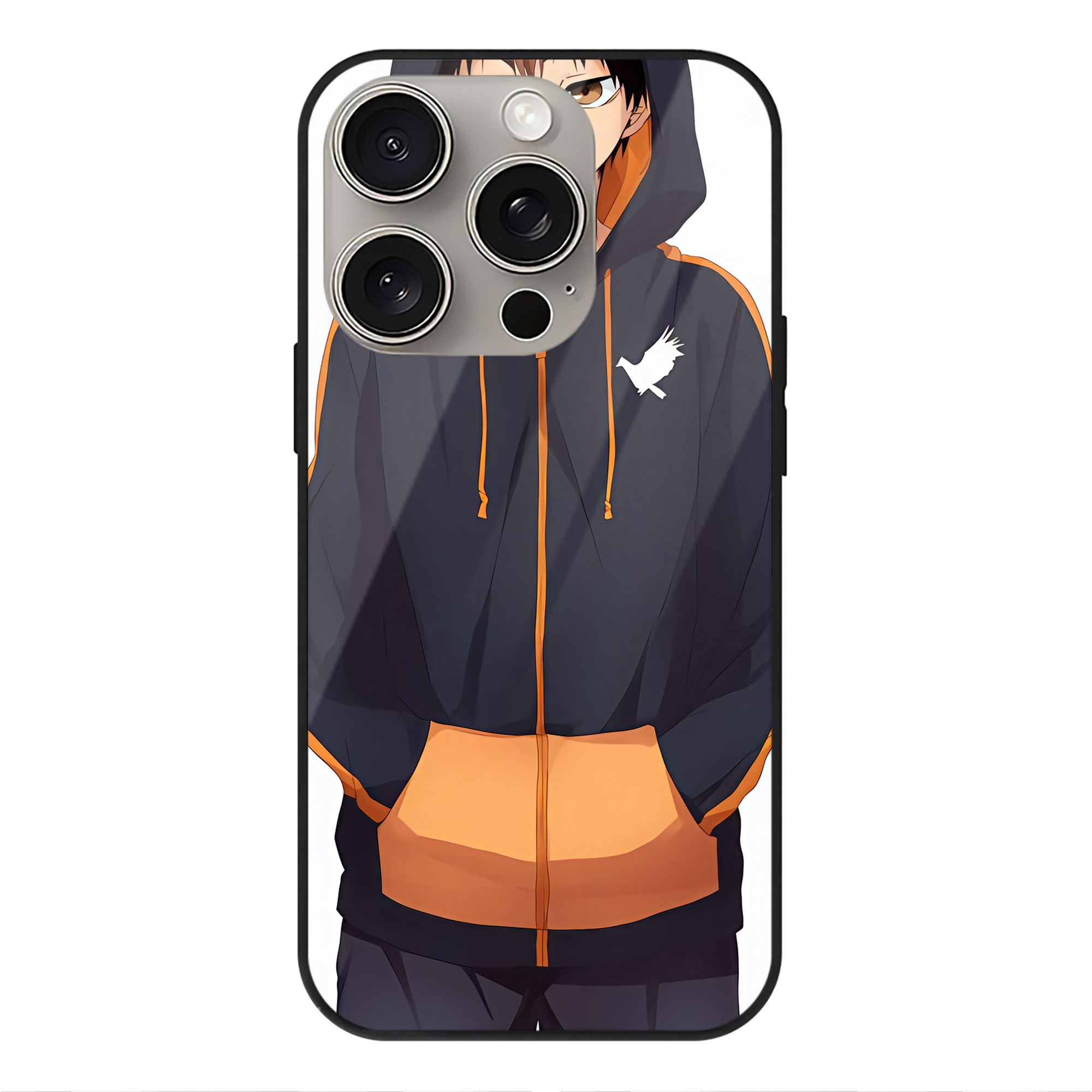 （画像用） ハイキュー!! Haikyu!! 【iPhone15Pro対応】スマホケース 耐衝撃＆黄変防止 背面ガラス