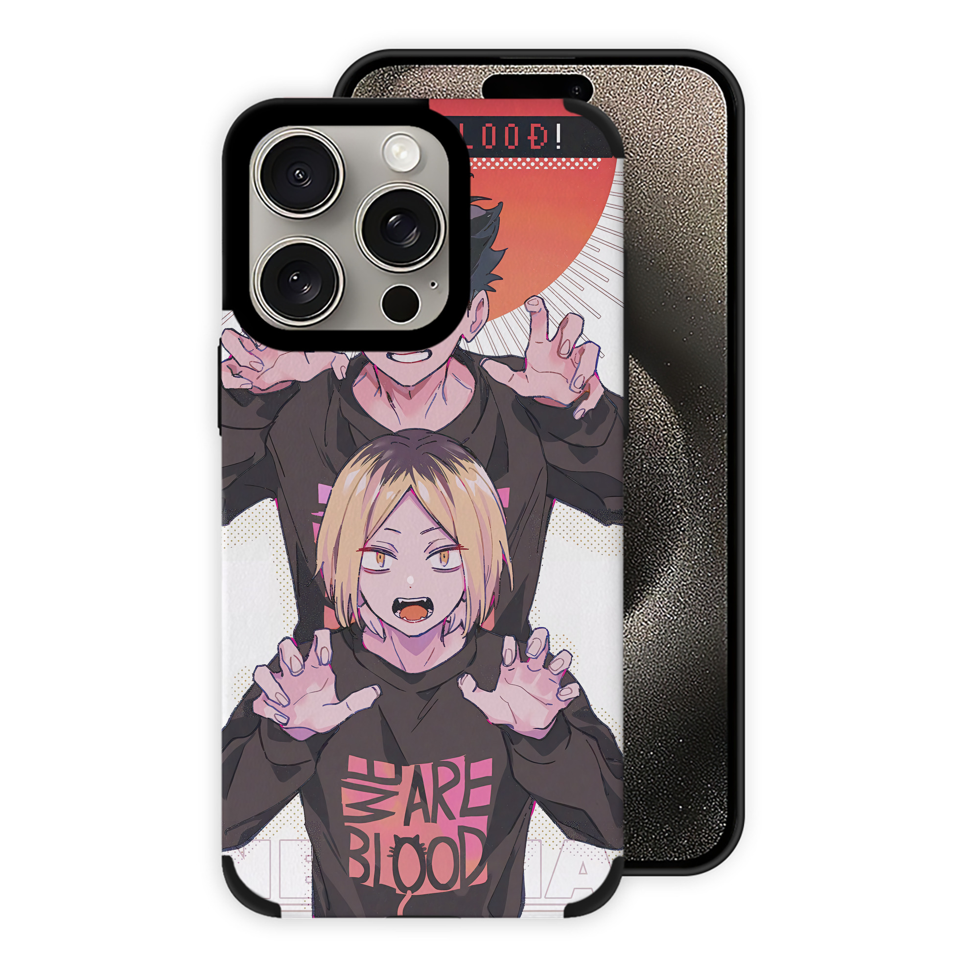 （画像用） ハイキュー!! Haikyu!! 【iPhone15ProMax対応】 PUレザー スマホケース 耐衝撃＆黄変防止
