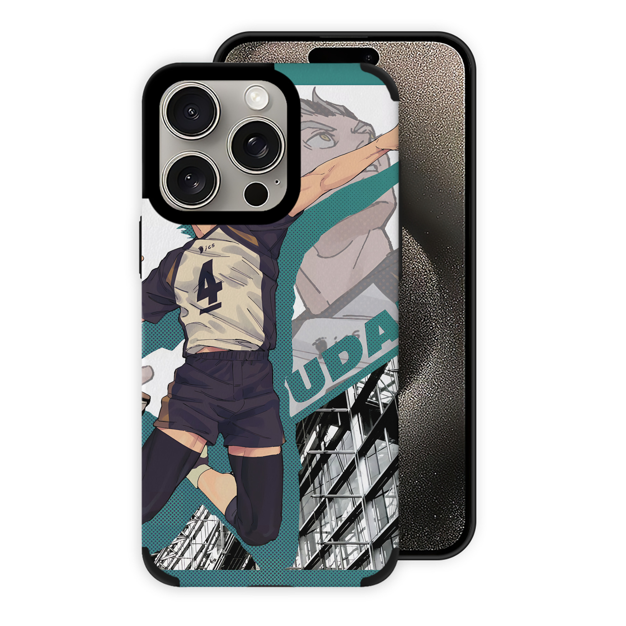 （画像用） ハイキュー!! Haikyu!! 【iPhone15ProMax対応】 PUレザー スマホケース 耐衝撃＆黄変防止