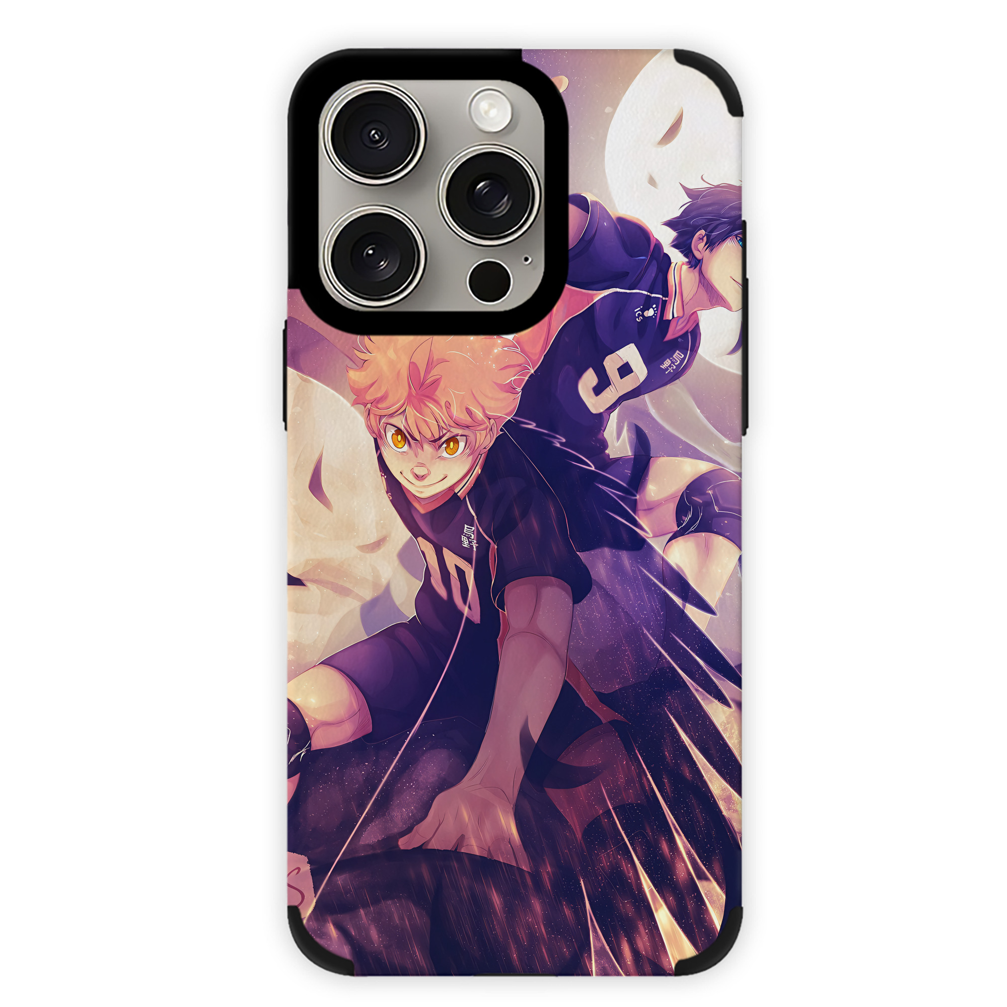 （画像用） ハイキュー!! Haikyu!! 【iPhone15ProMax対応】 PUレザー スマホケース 耐衝撃＆黄変防止