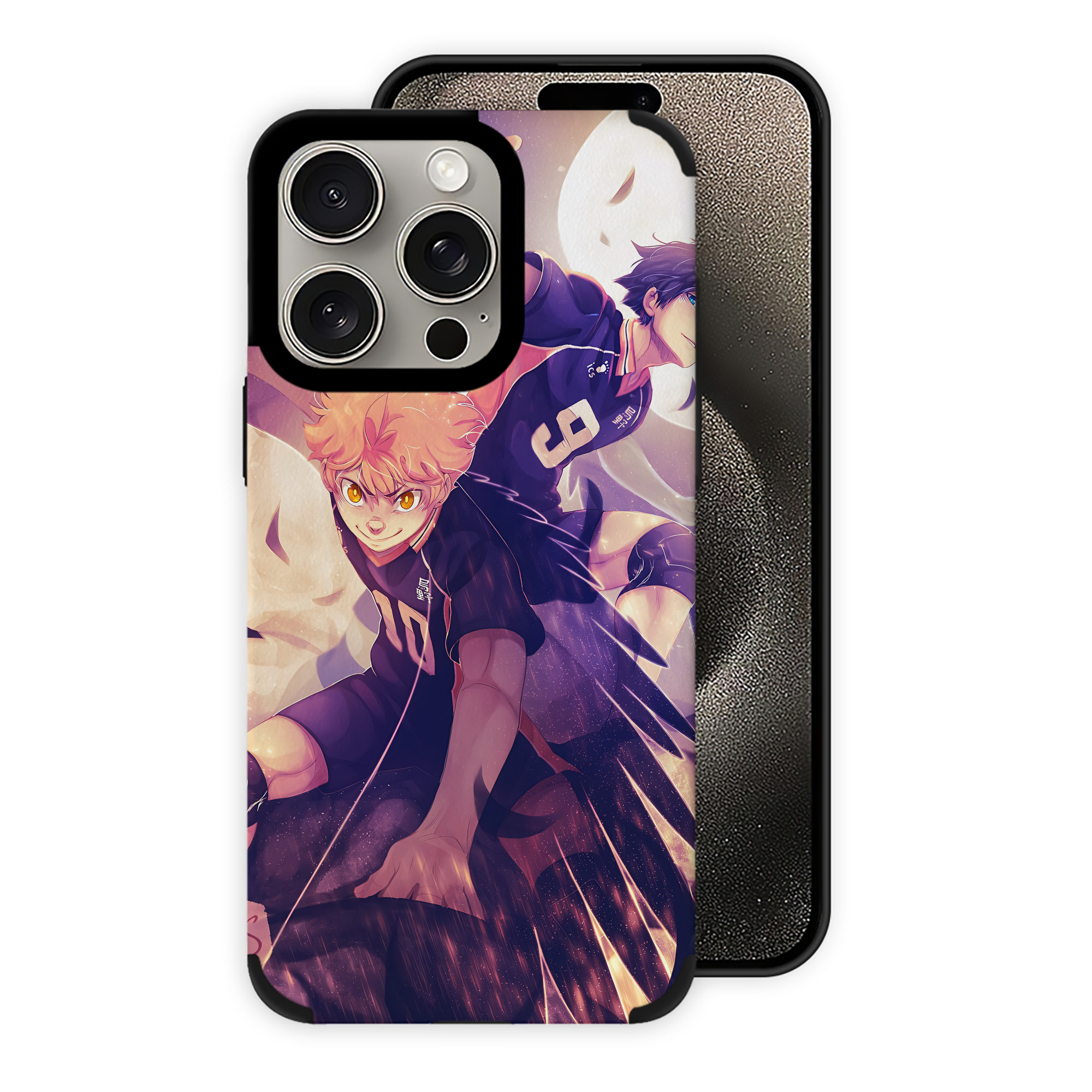 （画像用） ハイキュー!! Haikyu!! 【iPhone15ProMax対応】 PUレザー スマホケース 耐衝撃＆黄変防止