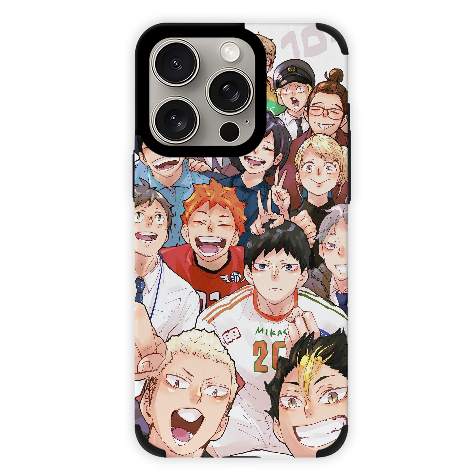 （画像用） ハイキュー!! Haikyu!! 【iPhone15ProMax対応】 PUレザー スマホケース 耐衝撃＆黄変防止
