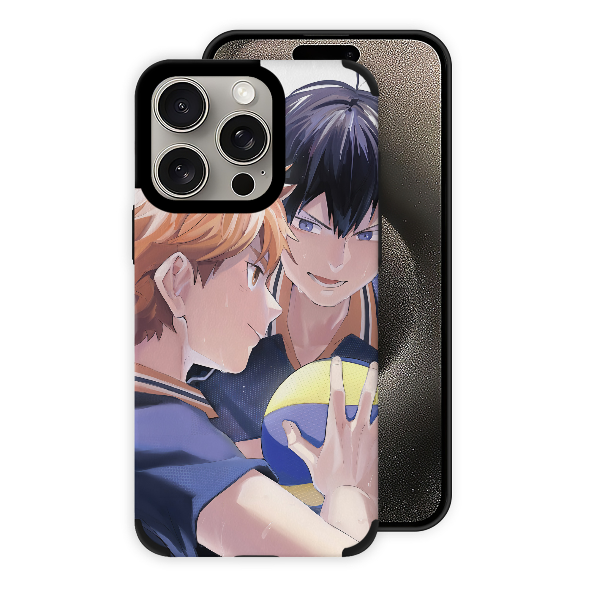 （画像用） ハイキュー!! Haikyu!! 【iPhone15ProMax対応】 PUレザー スマホケース 耐衝撃＆黄変防止