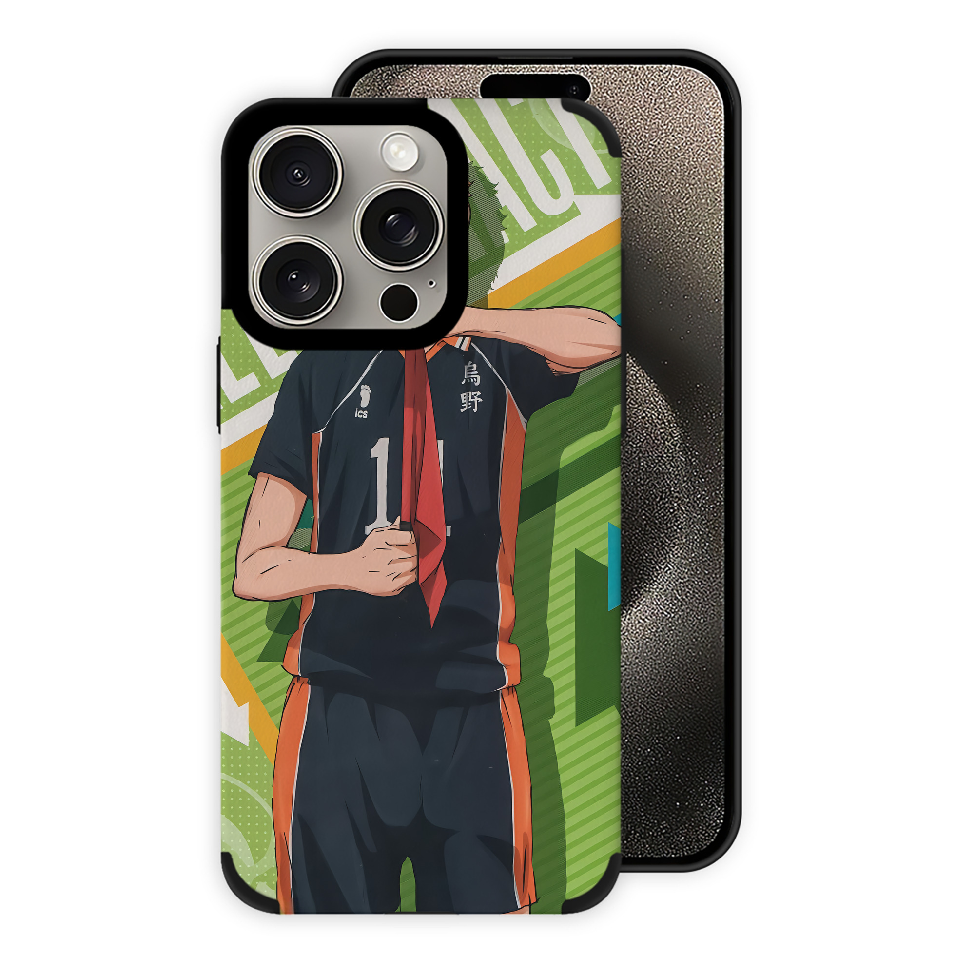 （画像用） ハイキュー!! Haikyu!! 【iPhone15ProMax対応】 PUレザー スマホケース 耐衝撃＆黄変防止