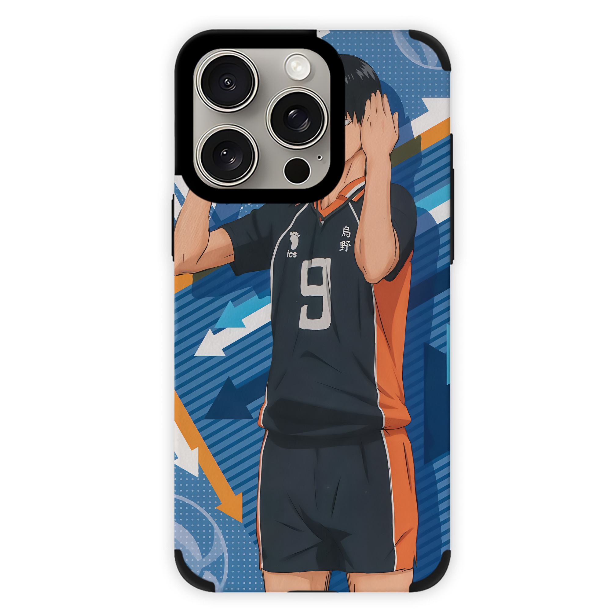 （画像用） ハイキュー!! Haikyu!! 【iPhone15ProMax対応】 PUレザー スマホケース 耐衝撃＆黄変防止