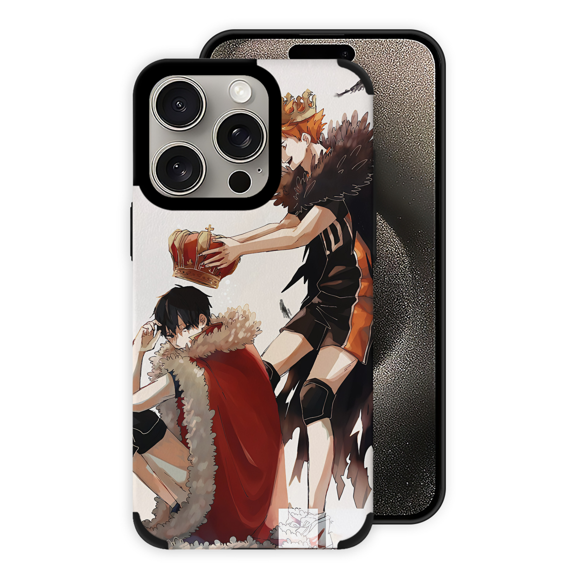 （画像用） ハイキュー!! Haikyu!! 【iPhone15ProMax対応】 PUレザー スマホケース 耐衝撃＆黄変防止