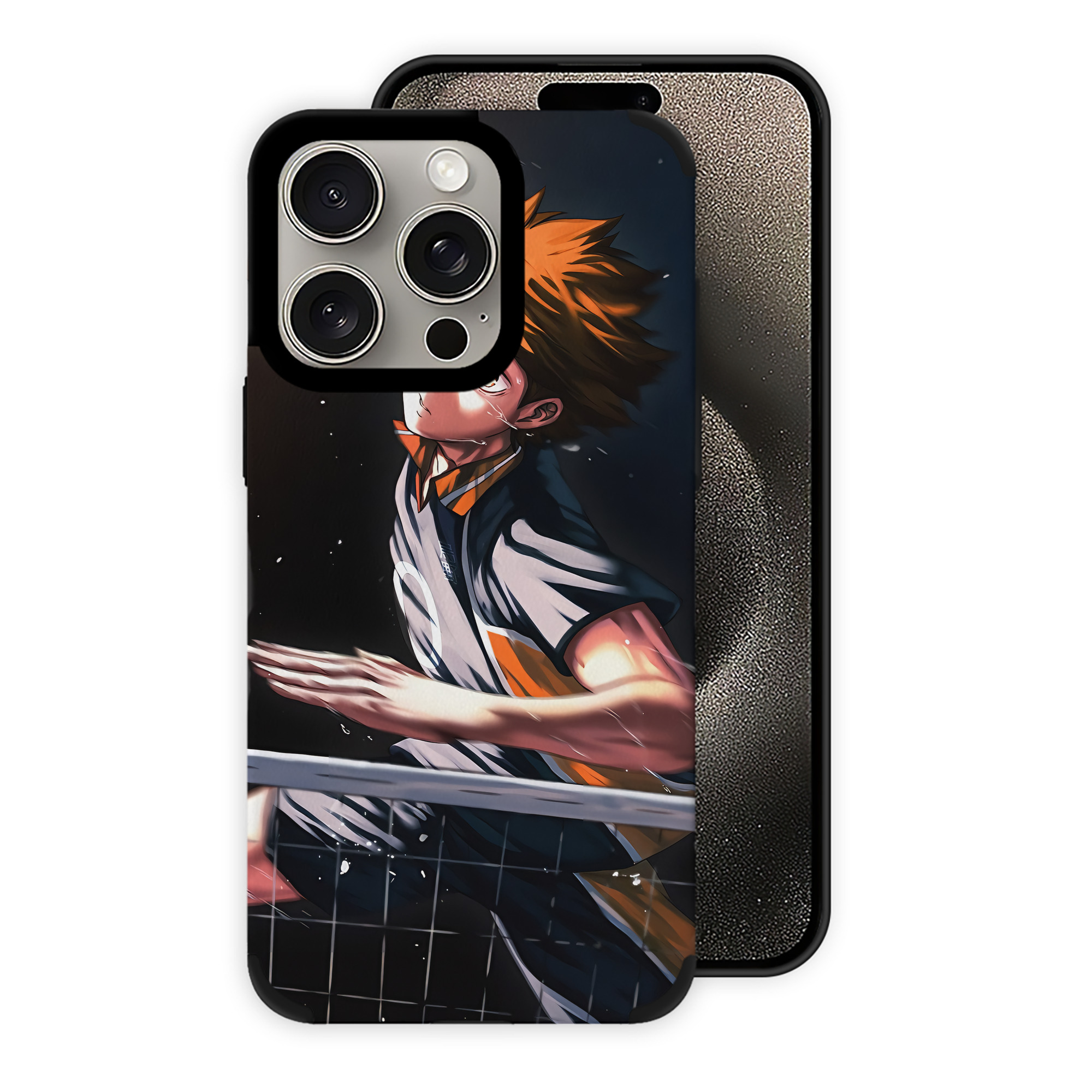 （画像用） ハイキュー!! Haikyu!! 【iPhone15ProMax対応】 PUレザー スマホケース 耐衝撃＆黄変防止