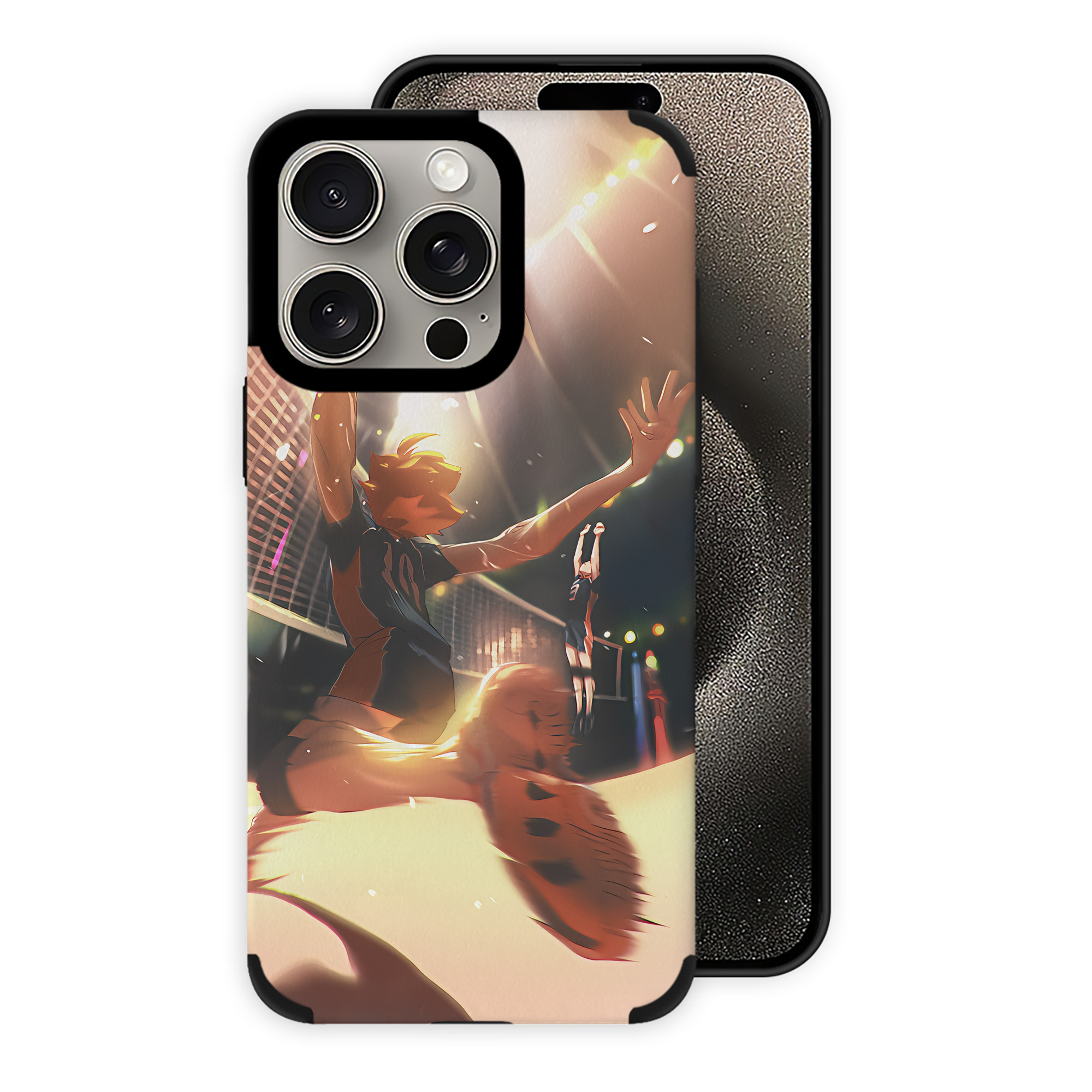 （画像用） ハイキュー!! Haikyu!! 【iPhone15ProMax対応】 PUレザー スマホケース 耐衝撃＆黄変防止