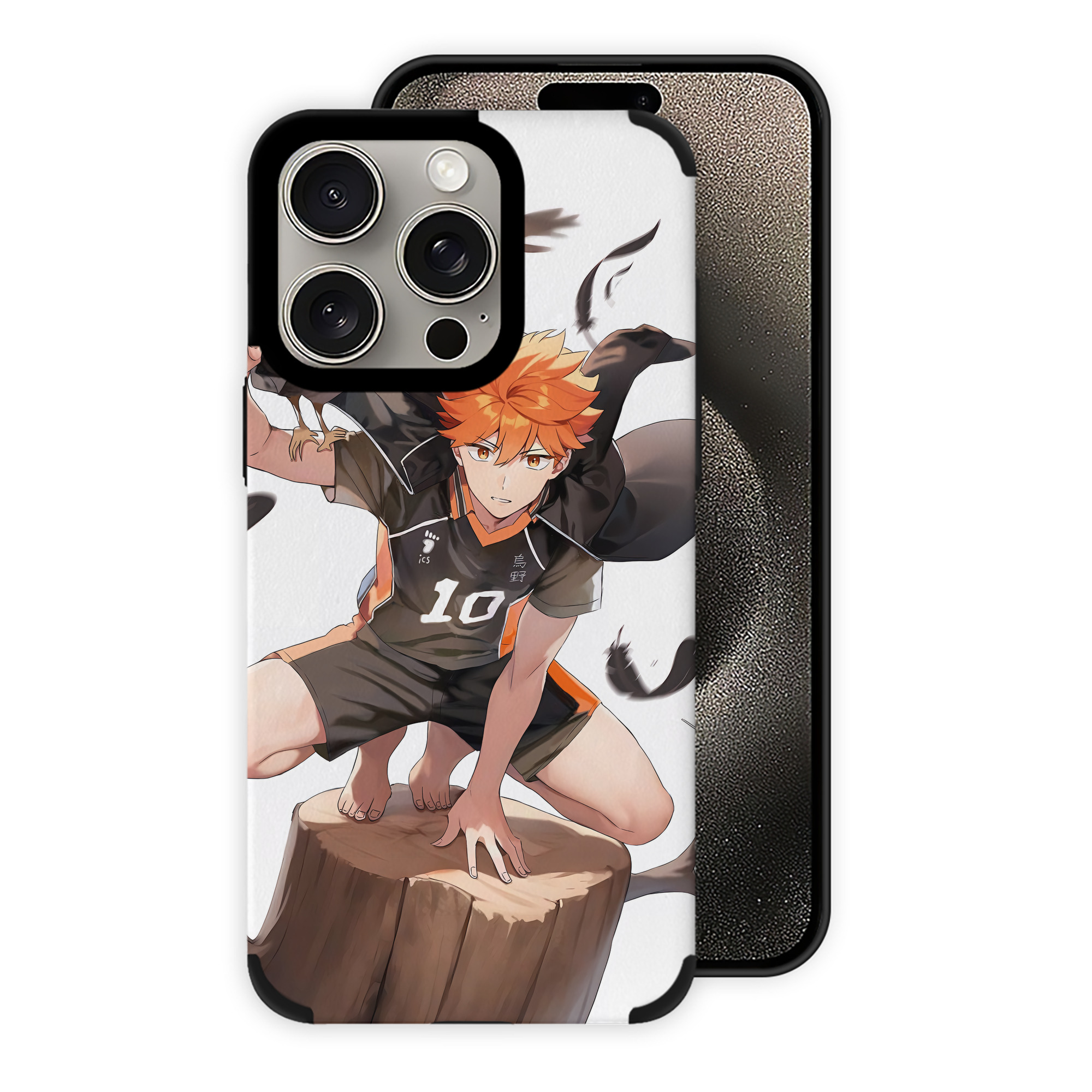 （画像用） ハイキュー!! Haikyu!! 【iPhone15ProMax対応】 PUレザー スマホケース 耐衝撃＆黄変防止