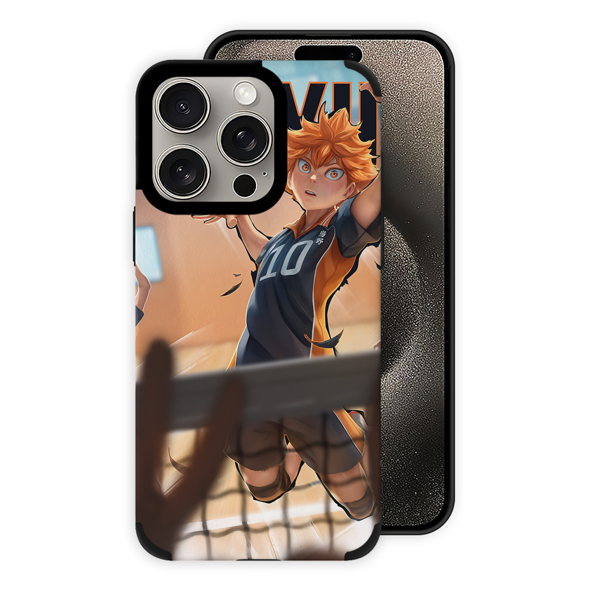 （画像用） ハイキュー!! Haikyu!! 【iPhone15ProMax対応】 PUレザー スマホケース 耐衝撃＆黄変防止