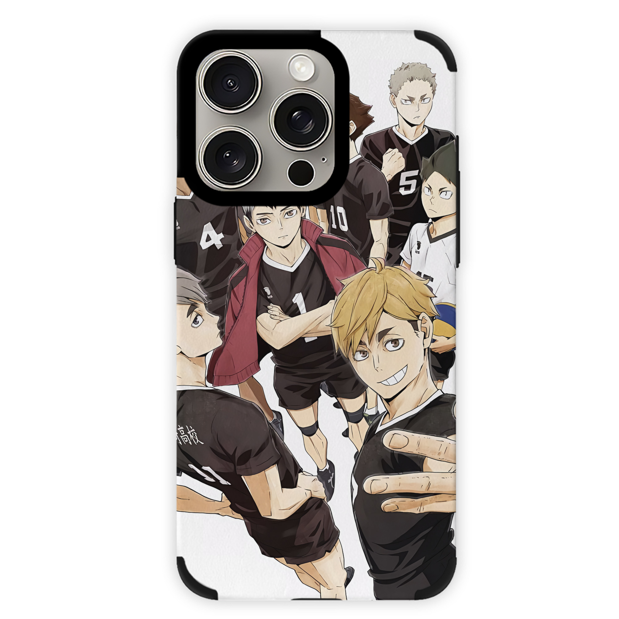（画像用） ハイキュー!! Haikyu!! 【iPhone15ProMax対応】 PUレザー スマホケース 耐衝撃＆黄変防止