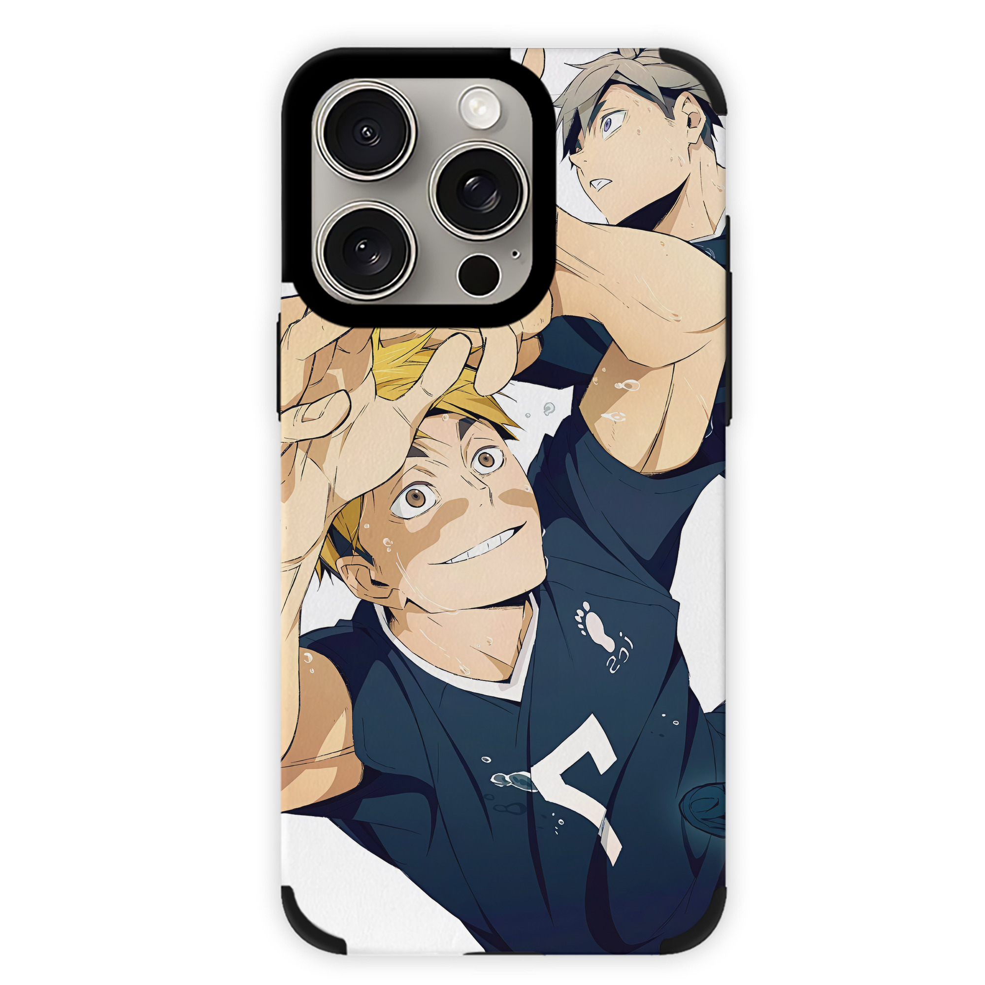 （画像用） ハイキュー!! Haikyu!! 【iPhone15ProMax対応】 PUレザー スマホケース 耐衝撃＆黄変防止
