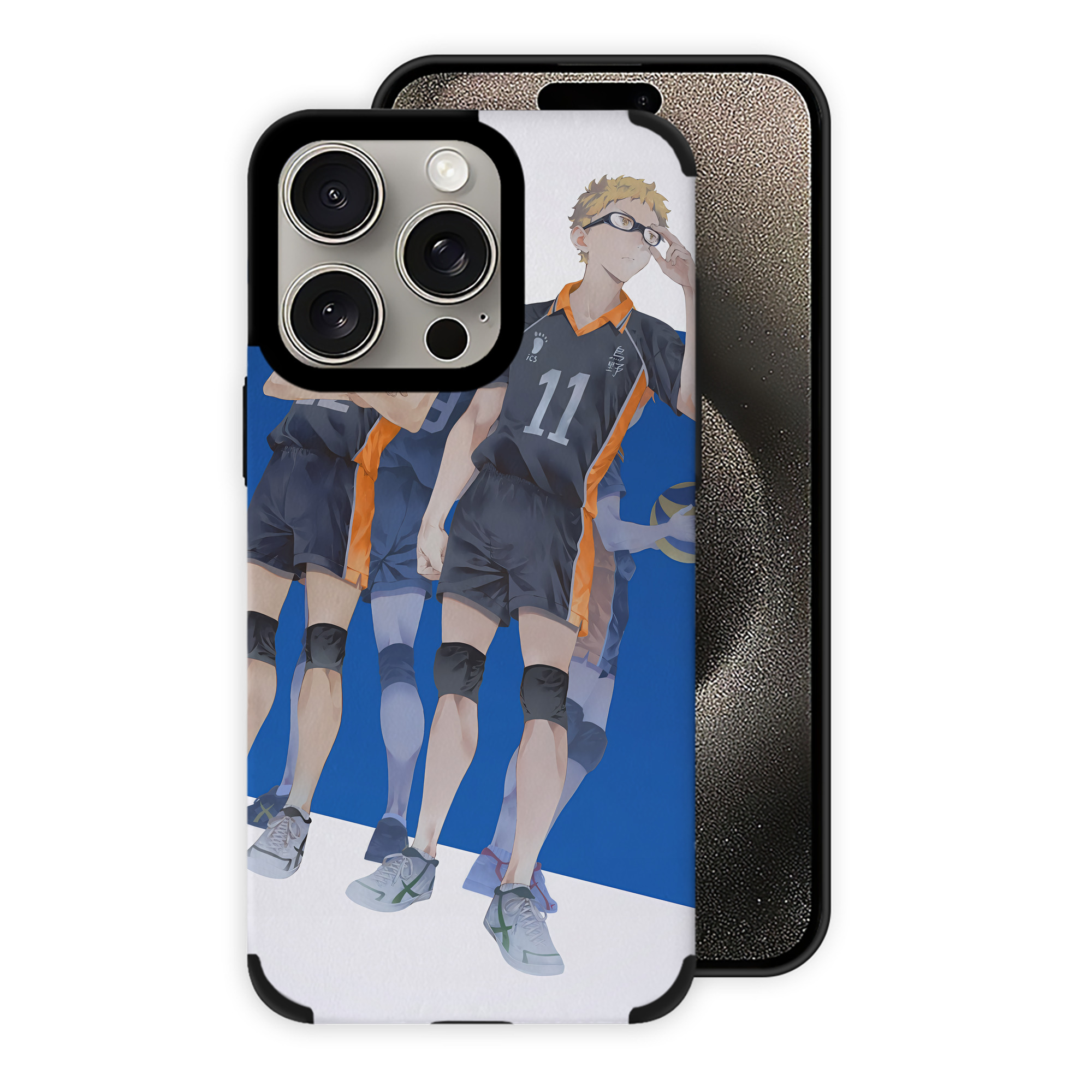 （画像用） ハイキュー!! Haikyu!! 【iPhone15ProMax対応】 PUレザー スマホケース 耐衝撃＆黄変防止
