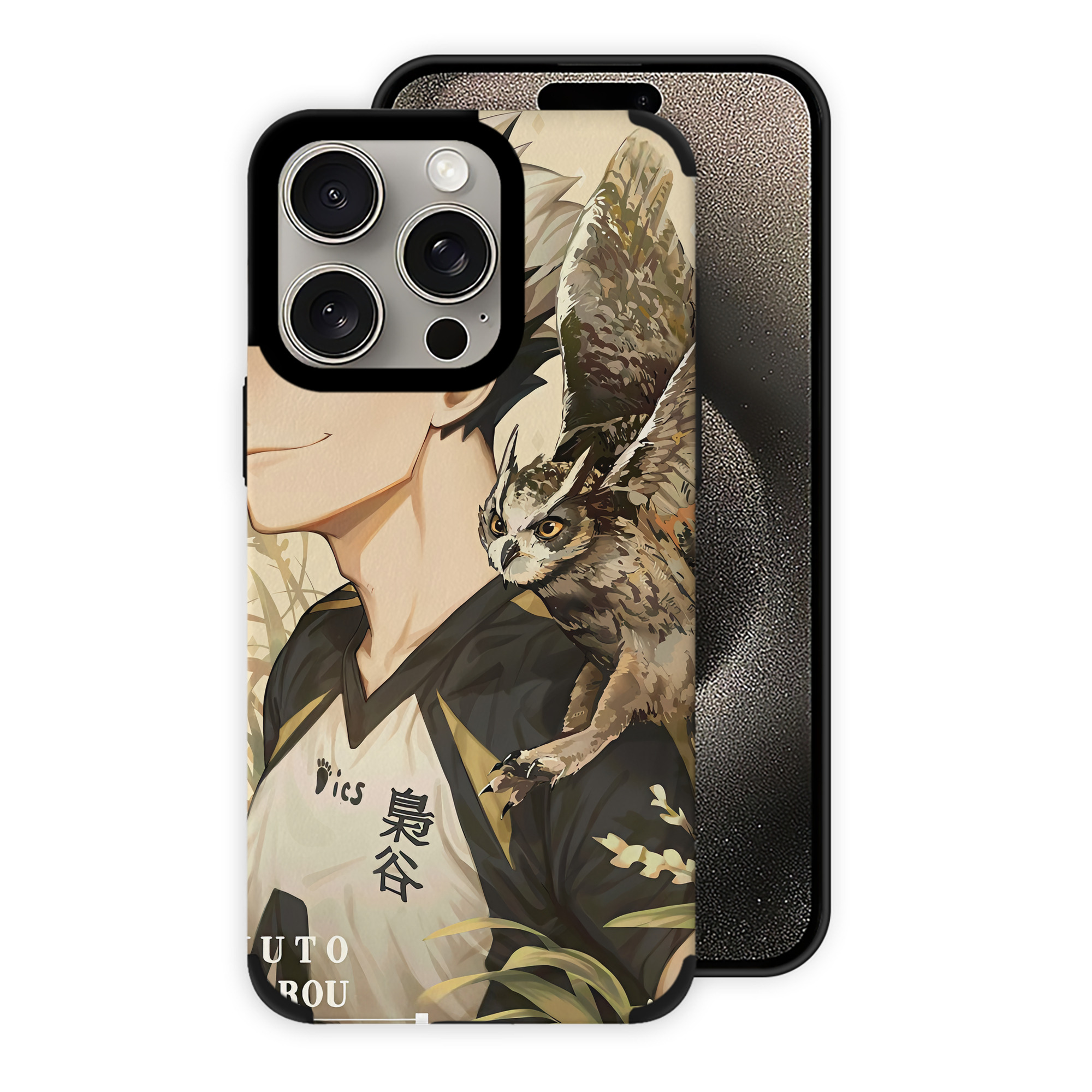 （画像用） ハイキュー!! Haikyu!! 【iPhone15ProMax対応】 PUレザー スマホケース 耐衝撃＆黄変防止