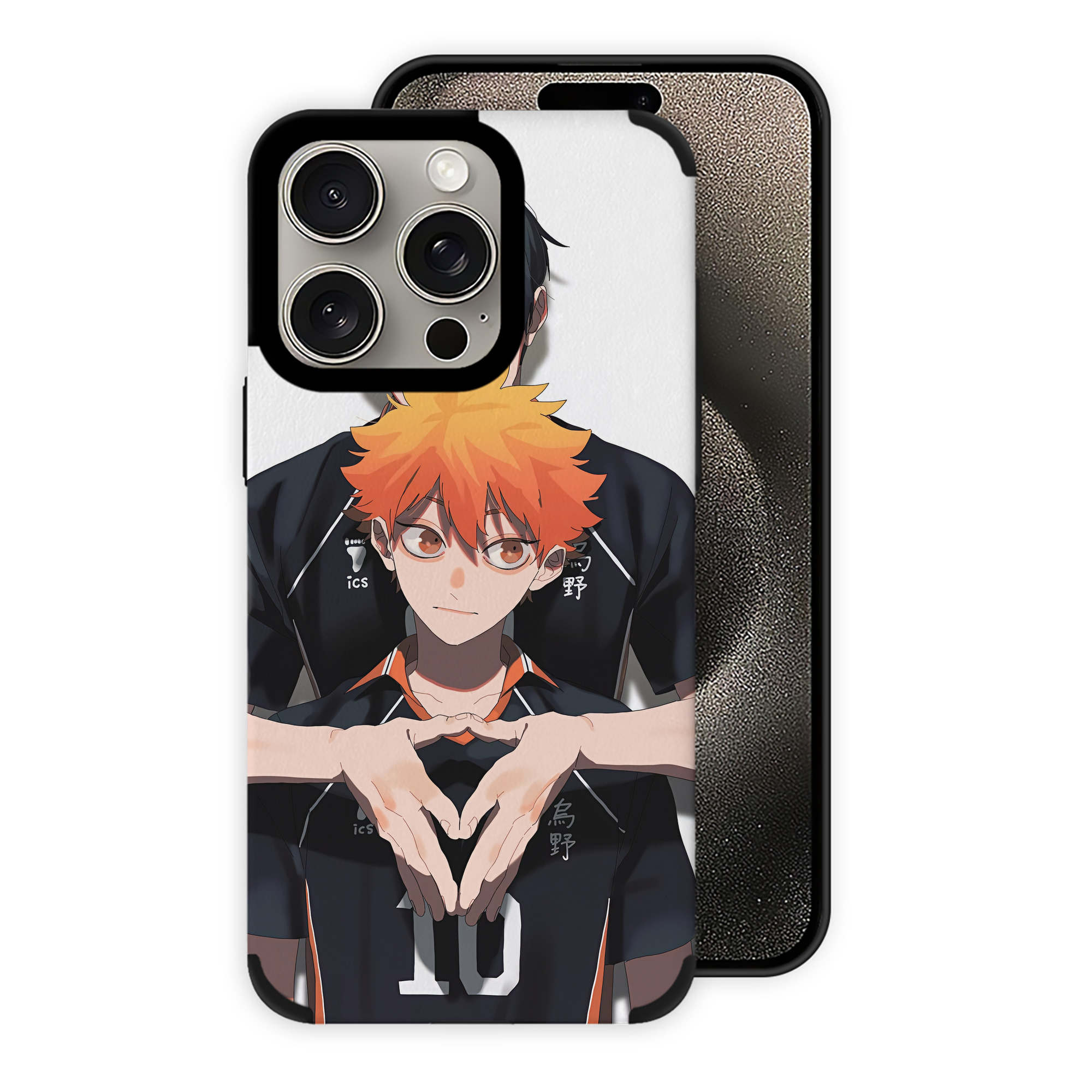 （画像用） ハイキュー!! Haikyu!! 【iPhone15ProMax対応】 PUレザー スマホケース 耐衝撃＆黄変防止