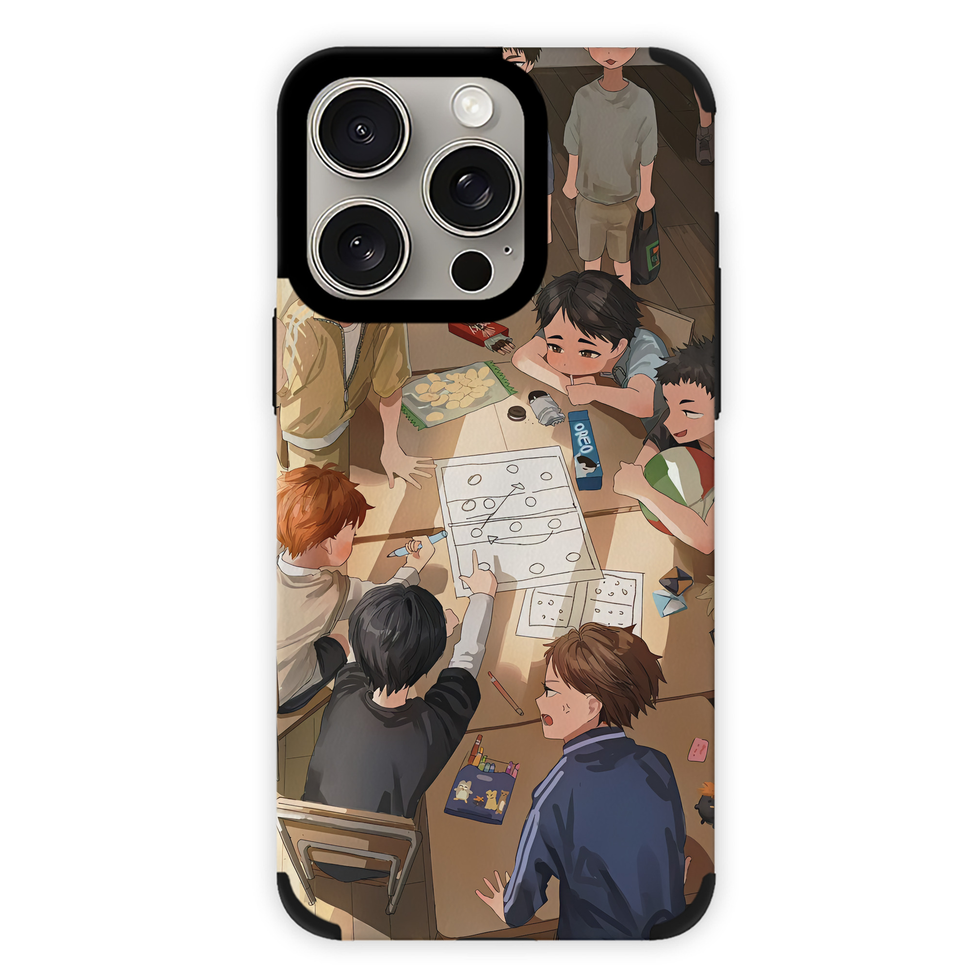（画像用） ハイキュー!! Haikyu!! 【iPhone15ProMax対応】 PUレザー スマホケース 耐衝撃＆黄変防止
