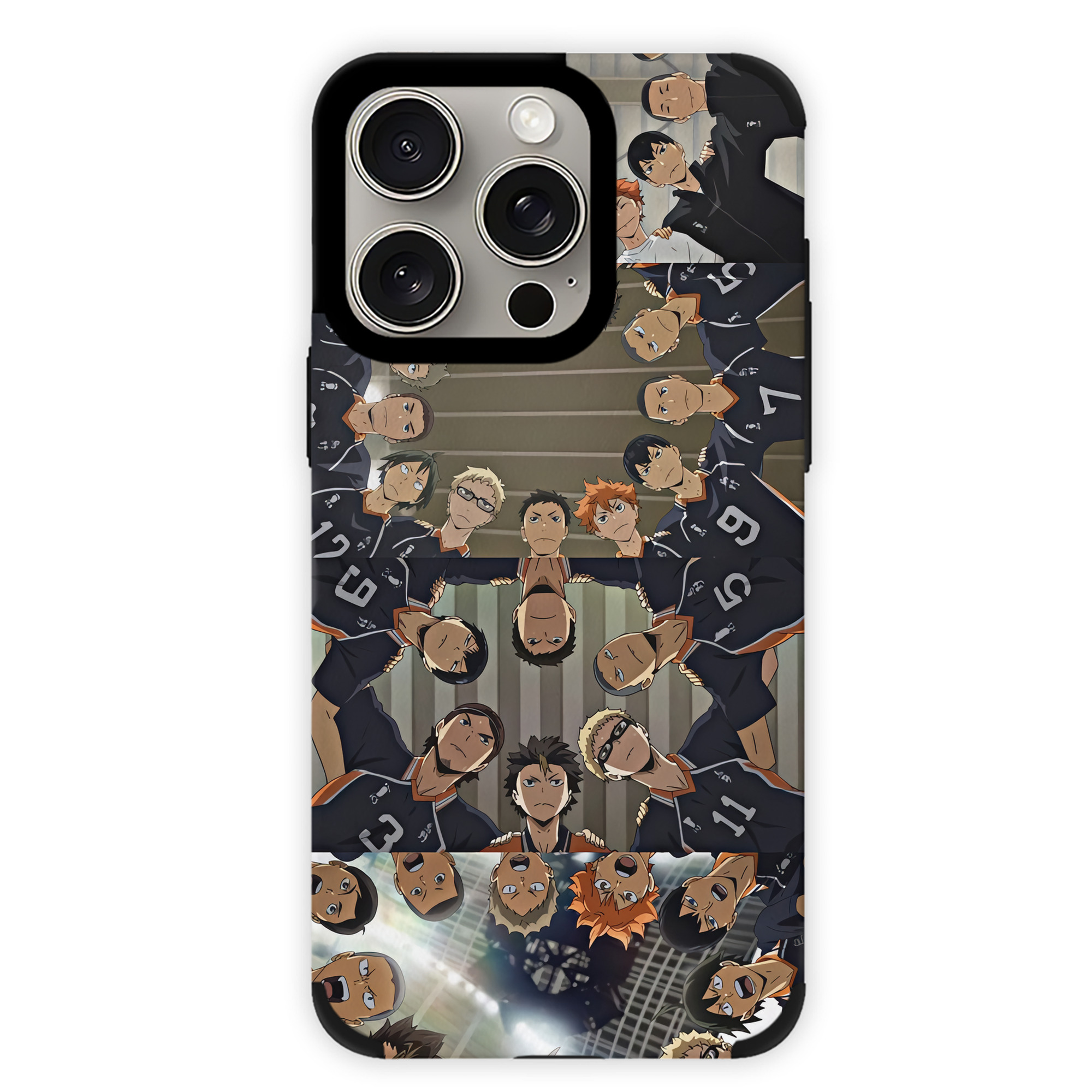 （画像用） ハイキュー!! Haikyu!! 【iPhone15ProMax対応】 PUレザー スマホケース 耐衝撃＆黄変防止