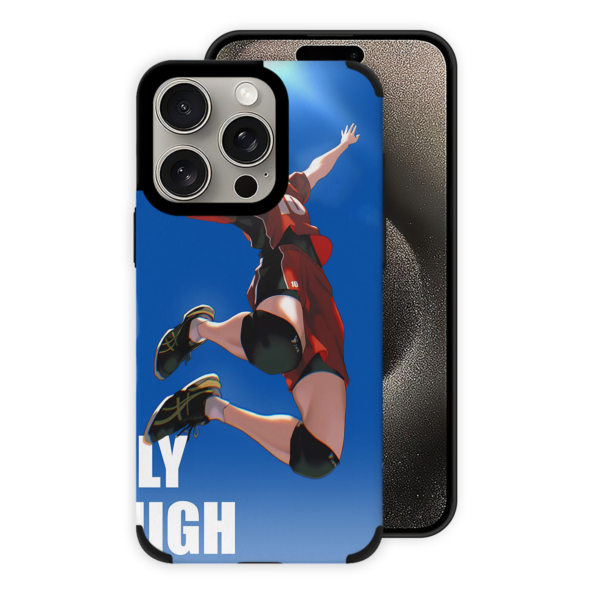 （画像用） ハイキュー!! Haikyu!! 【iPhone15ProMax対応】 PUレザー スマホケース 耐衝撃＆黄変防止