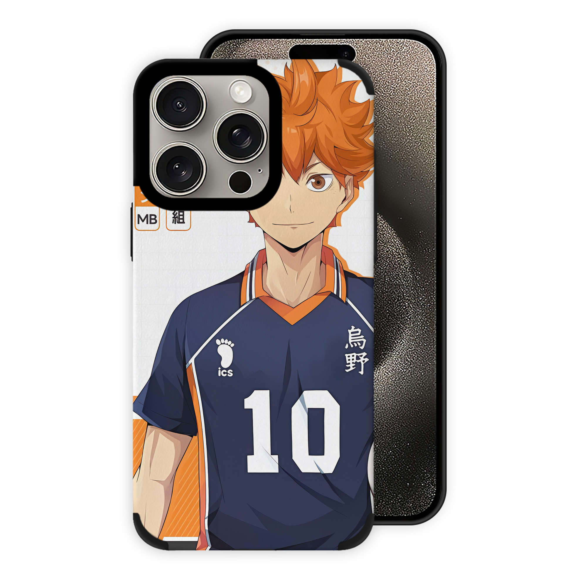（画像用） ハイキュー!! Haikyu!! 【iPhone15ProMax対応】 PUレザー スマホケース 耐衝撃＆黄変防止