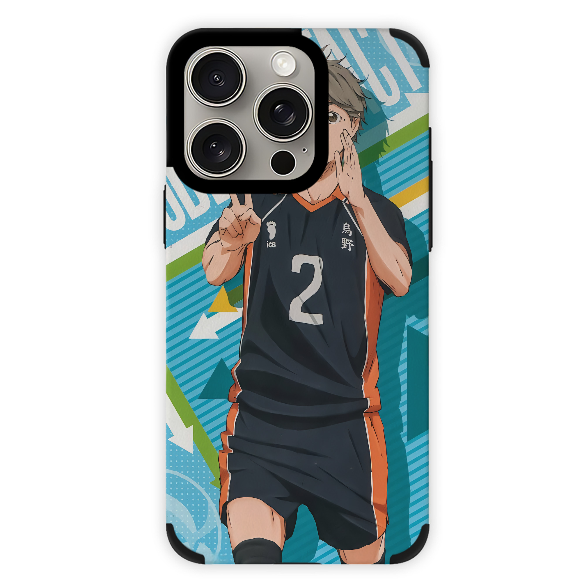 （画像用） ハイキュー!! Haikyu!! 【iPhone15ProMax対応】 PUレザー スマホケース 耐衝撃＆黄変防止
