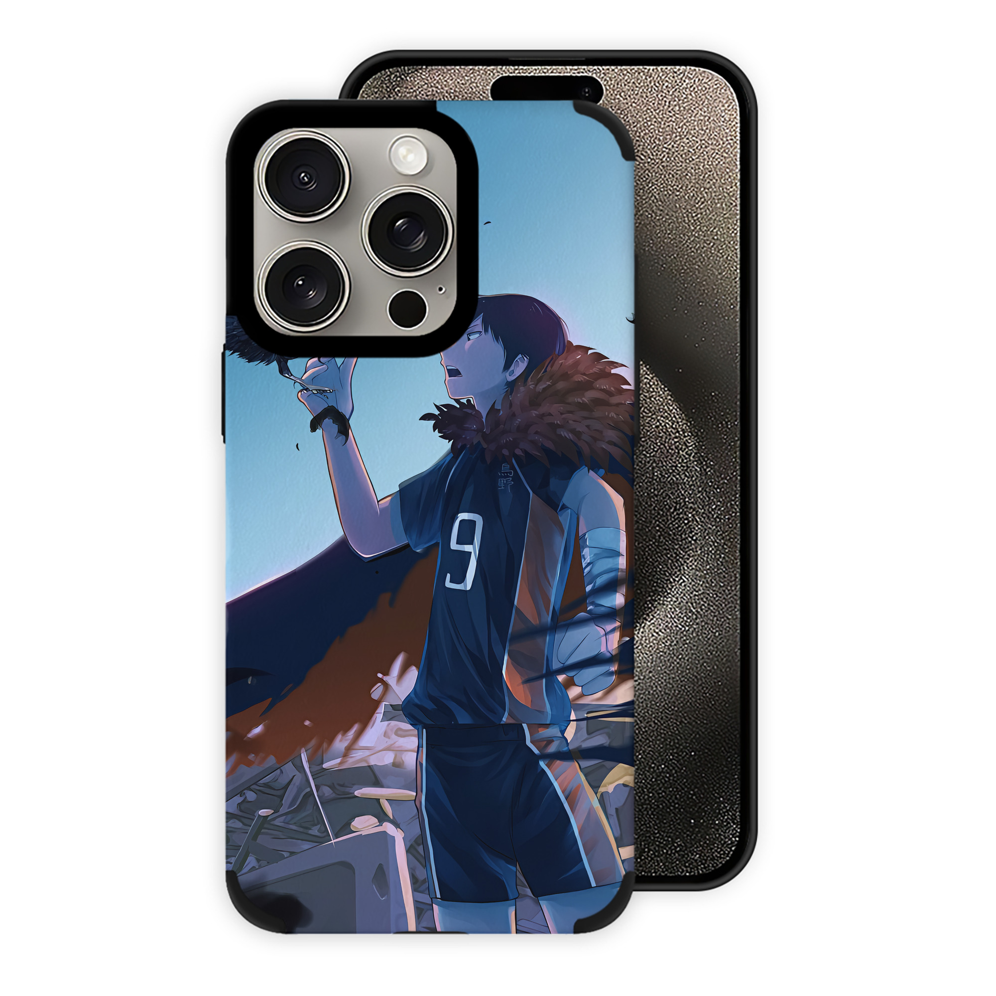 （画像用） ハイキュー!! Haikyu!! 【iPhone15ProMax対応】 PUレザー スマホケース 耐衝撃＆黄変防止