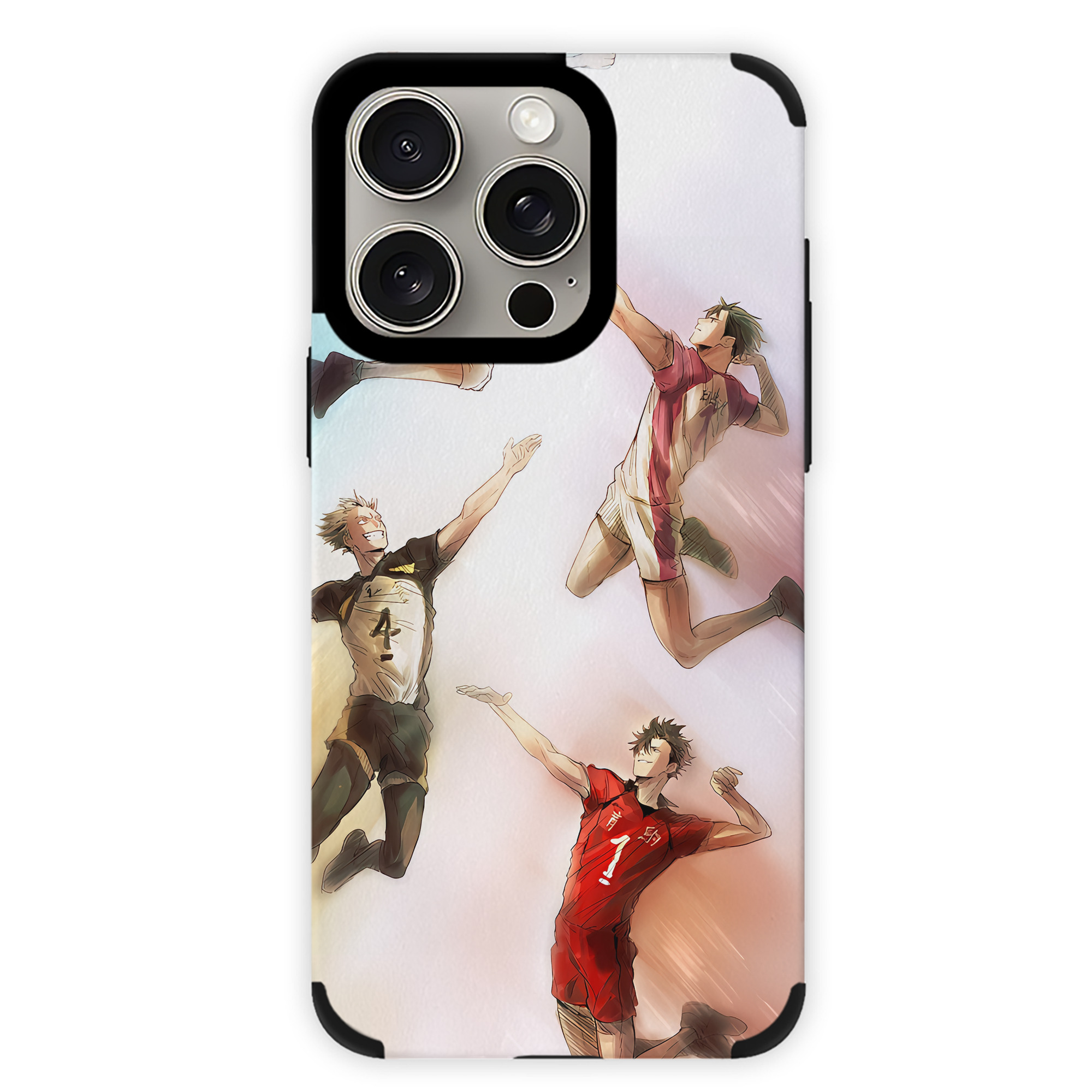 （画像用） ハイキュー!! Haikyu!! 【iPhone15ProMax対応】 PUレザー スマホケース 耐衝撃＆黄変防止