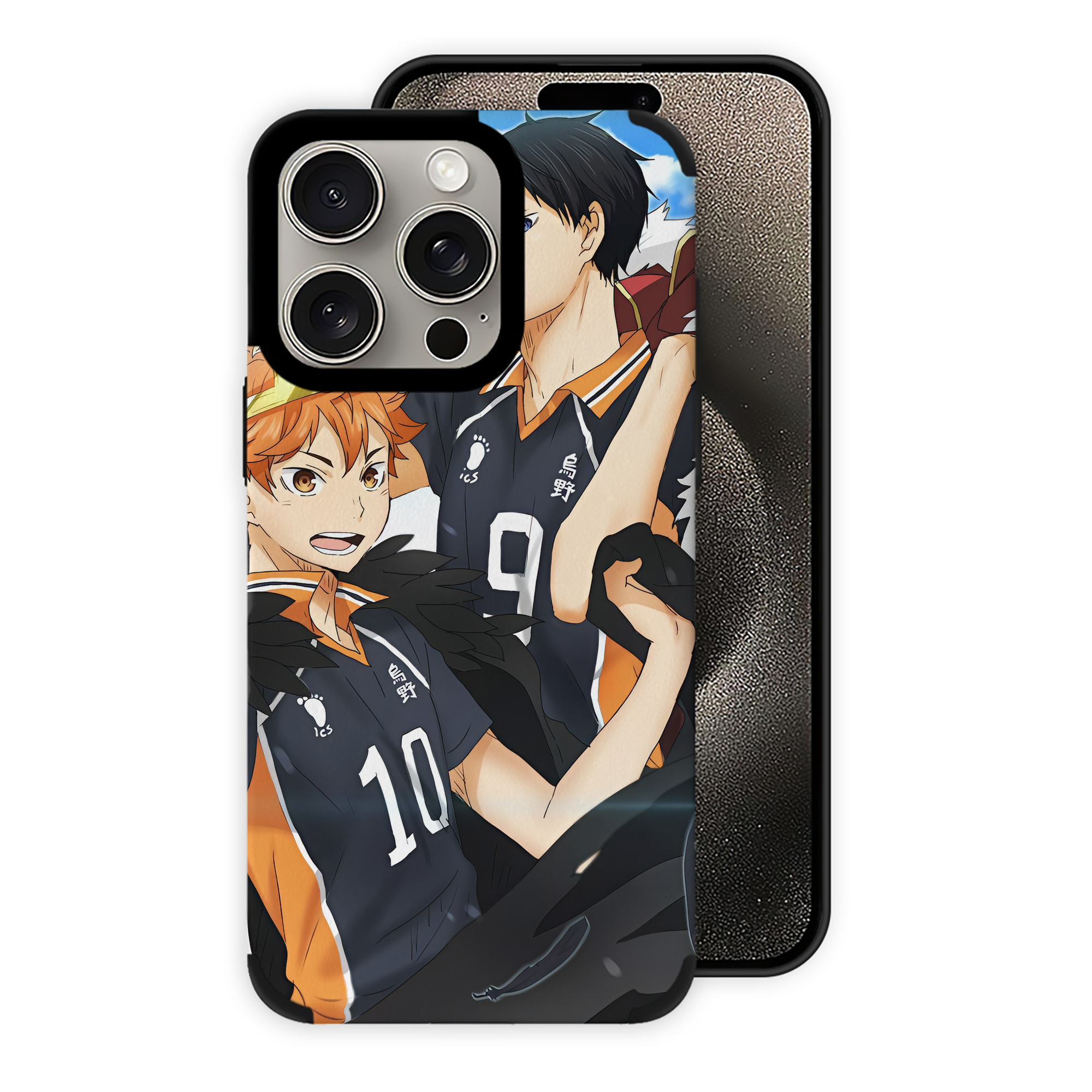 （画像用） ハイキュー!! Haikyu!! 【iPhone15ProMax対応】 PUレザー スマホケース 耐衝撃＆黄変防止