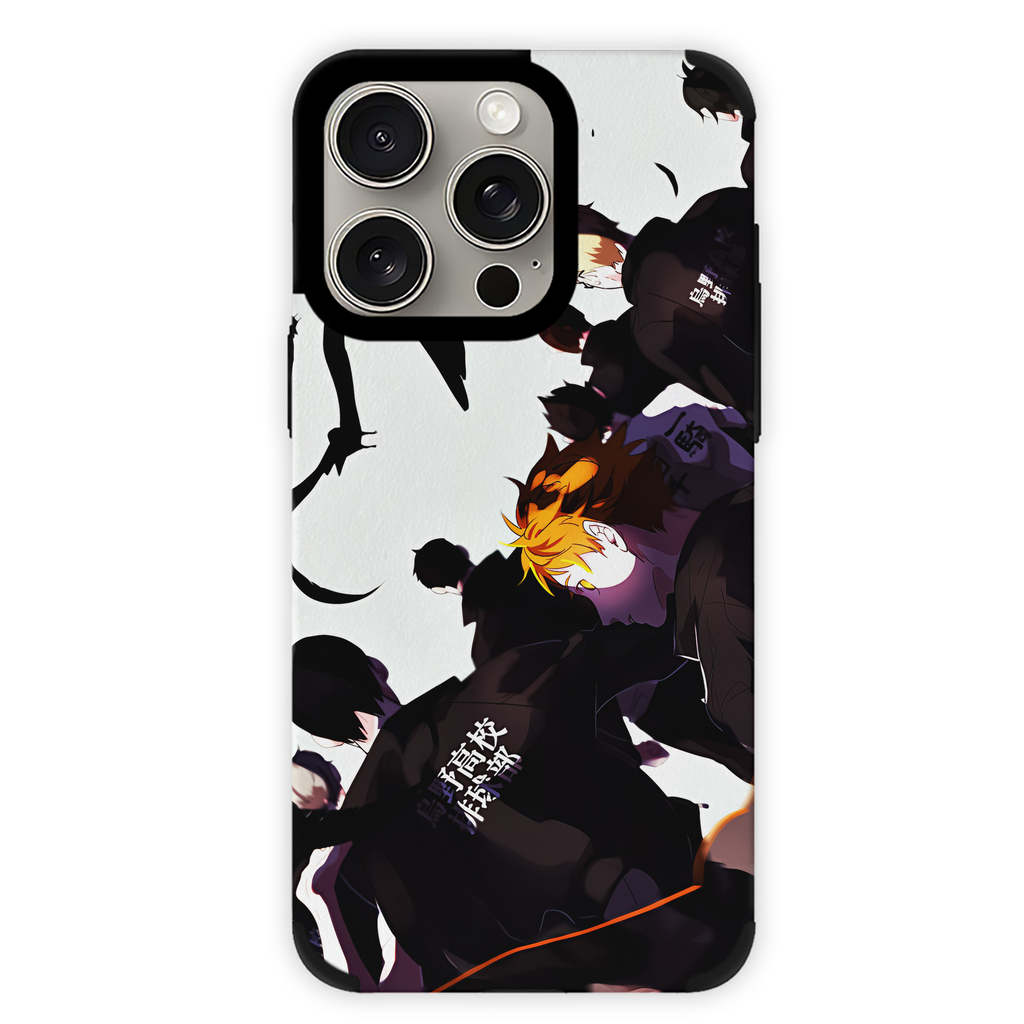 （画像用） ハイキュー!! Haikyu!! 【iPhone15ProMax対応】 PUレザー スマホケース 耐衝撃＆黄変防止