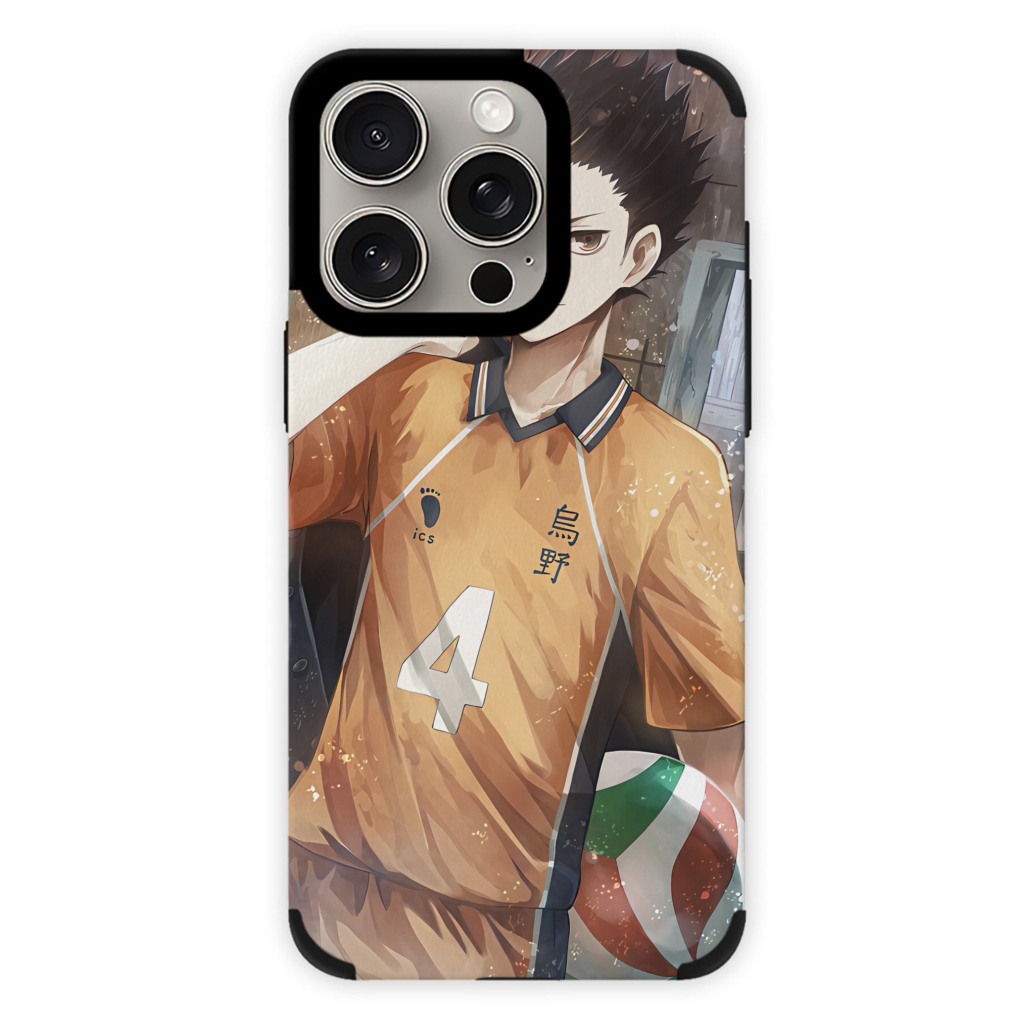 （画像用） ハイキュー!! Haikyu!! 【iPhone15ProMax対応】 PUレザー スマホケース 耐衝撃＆黄変防止