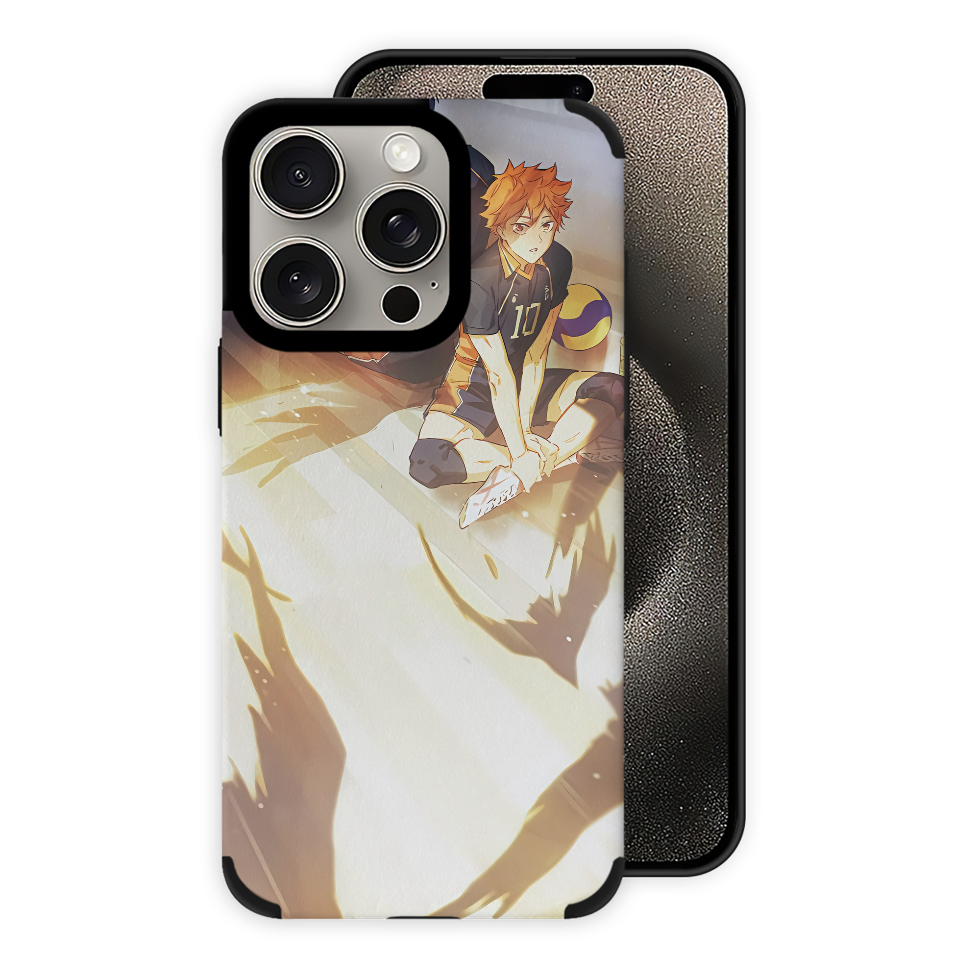 （画像用） ハイキュー!! Haikyu!! 【iPhone15ProMax対応】 PUレザー スマホケース 耐衝撃＆黄変防止