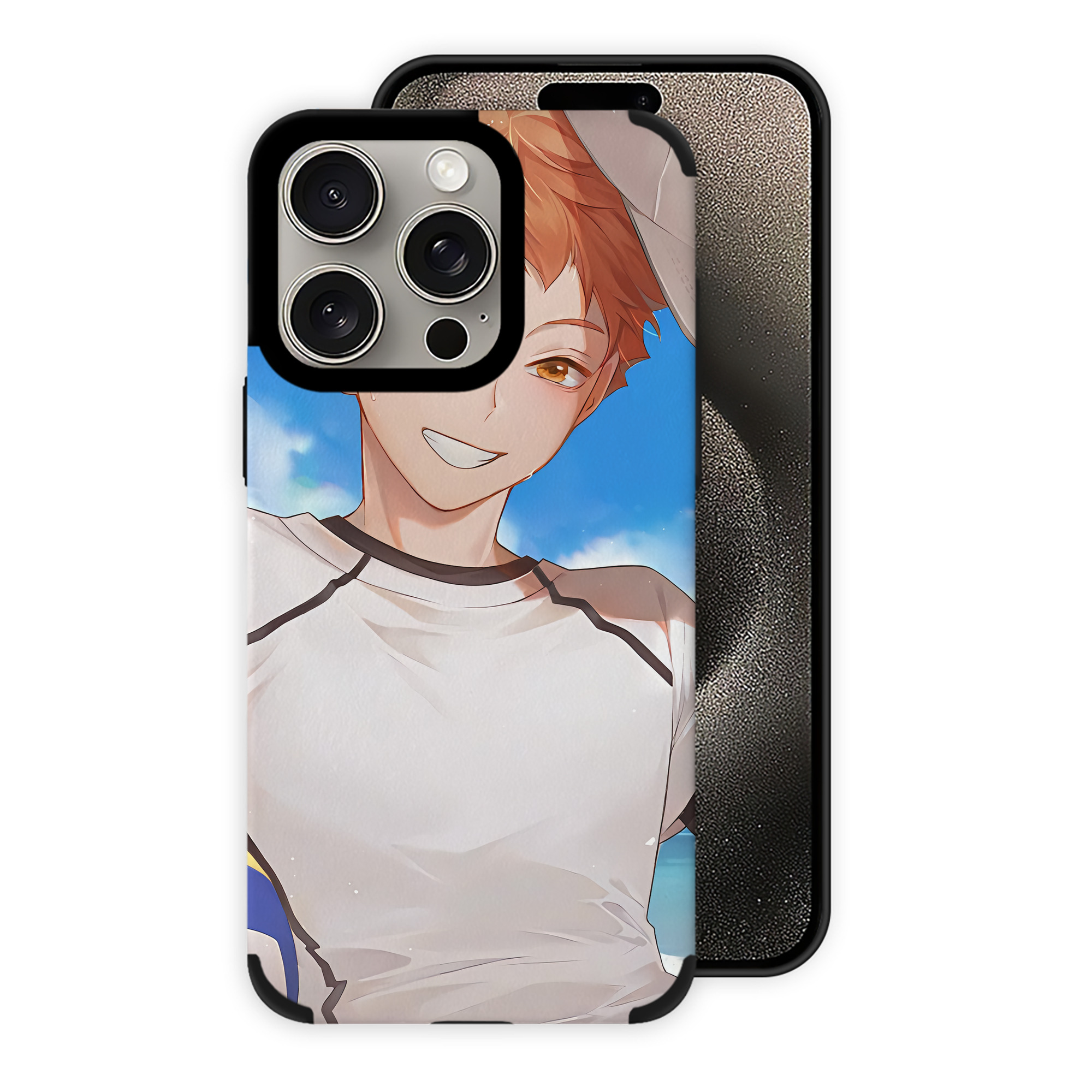 （画像用） ハイキュー!! Haikyu!! 【iPhone15ProMax対応】 PUレザー スマホケース 耐衝撃＆黄変防止