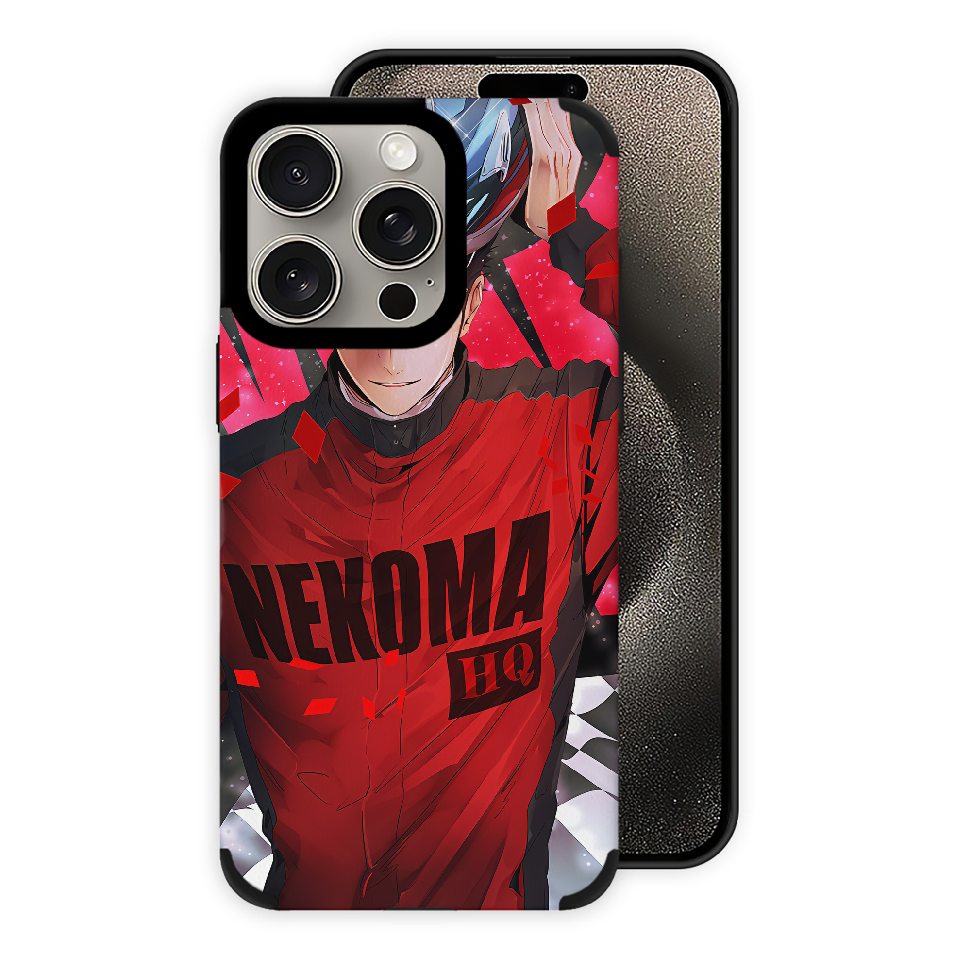（画像用） ハイキュー!! Haikyu!! 【iPhone15ProMax対応】 PUレザー スマホケース 耐衝撃＆黄変防止