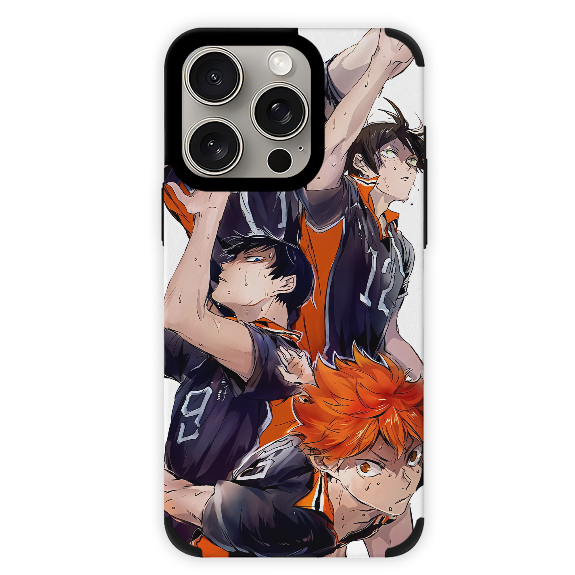 （画像用） ハイキュー!! Haikyu!! 【iPhone15ProMax対応】 PUレザー スマホケース 耐衝撃＆黄変防止