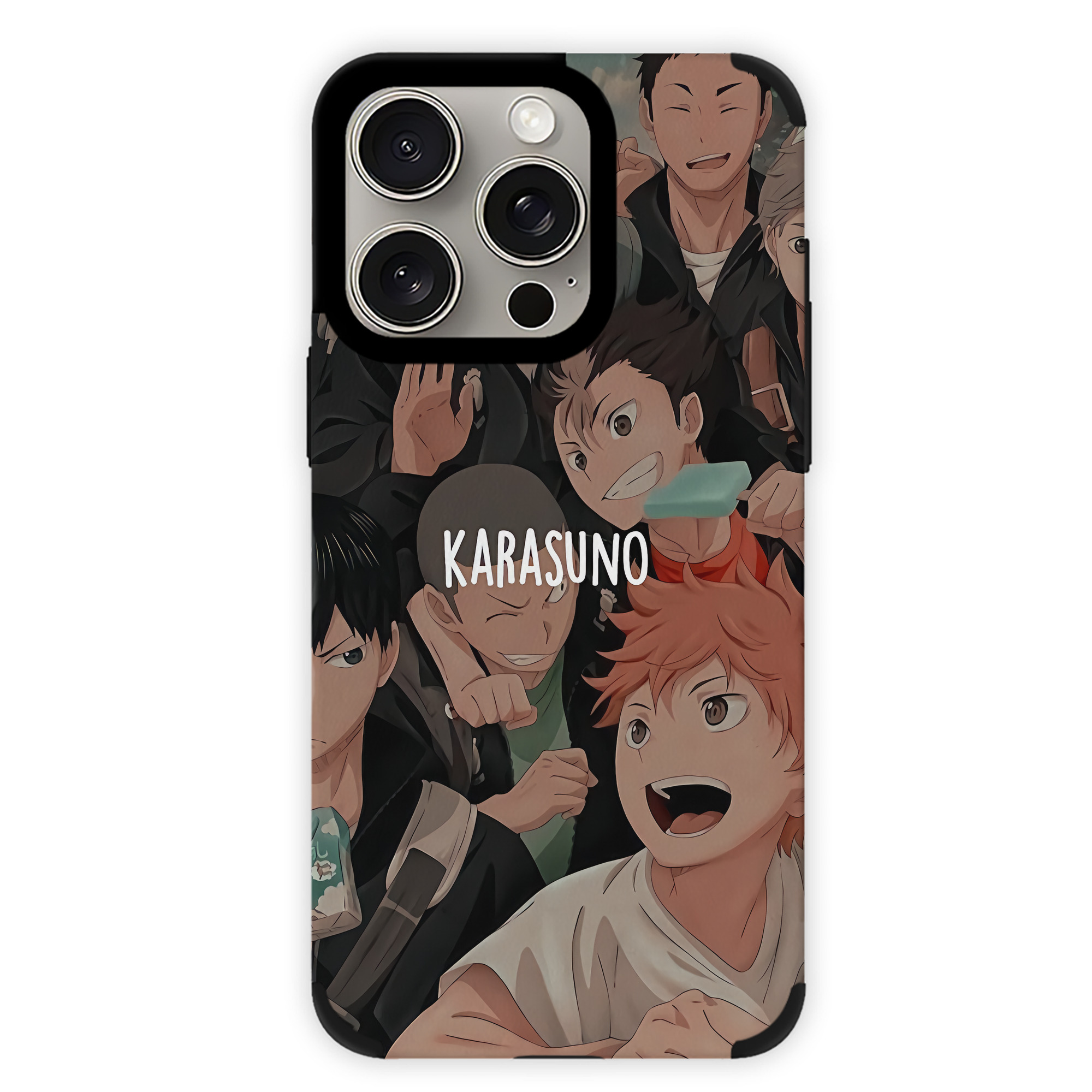 （画像用） ハイキュー!! Haikyu!! 【iPhone15ProMax対応】 PUレザー スマホケース 耐衝撃＆黄変防止