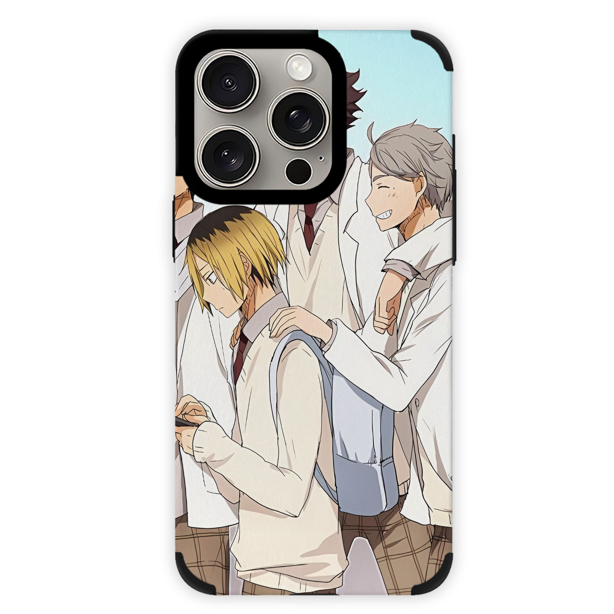 （画像用） ハイキュー!! Haikyu!! 【iPhone15ProMax対応】 PUレザー スマホケース 耐衝撃＆黄変防止