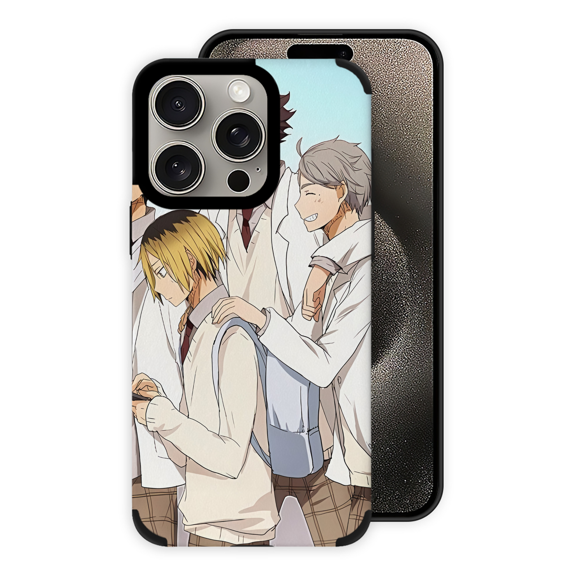 （画像用） ハイキュー!! Haikyu!! 【iPhone15ProMax対応】 PUレザー スマホケース 耐衝撃＆黄変防止