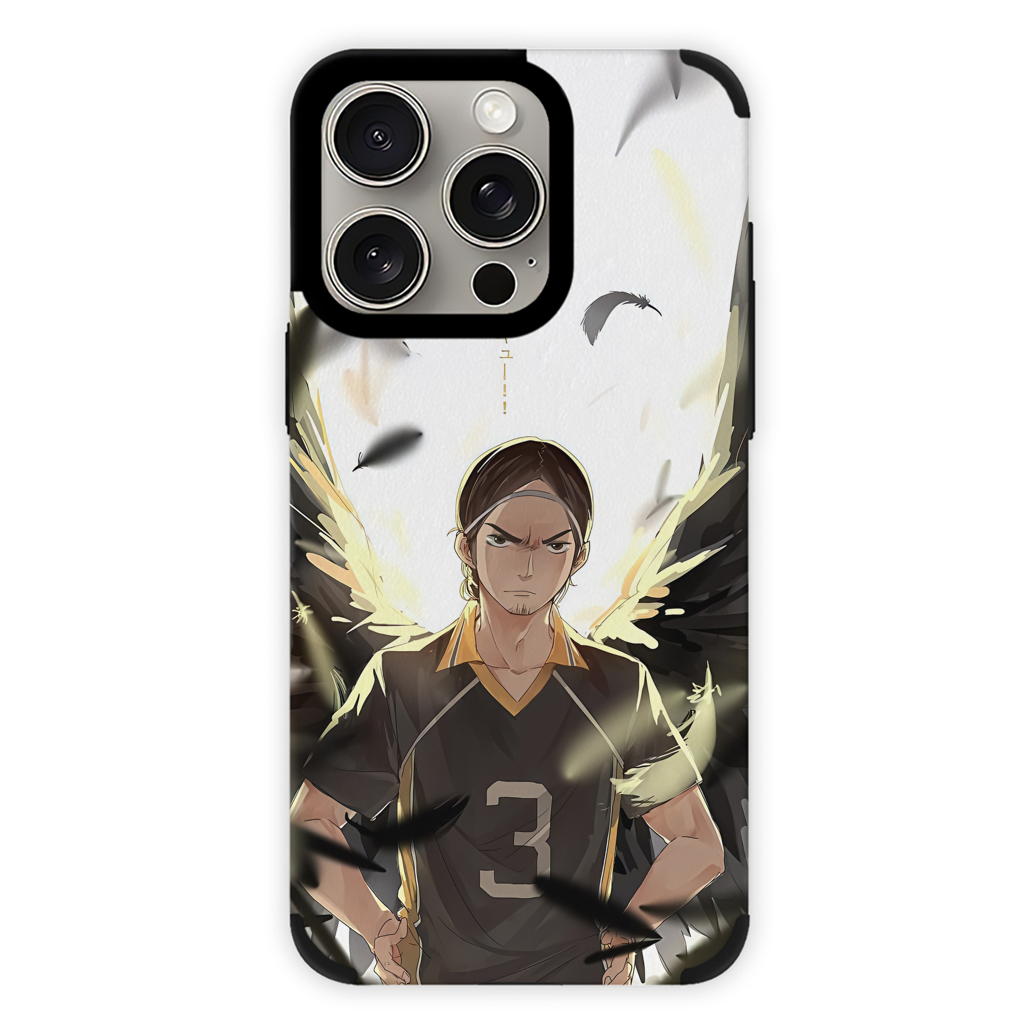 （画像用） ハイキュー!! Haikyu!! 【iPhone15ProMax対応】 PUレザー スマホケース 耐衝撃＆黄変防止