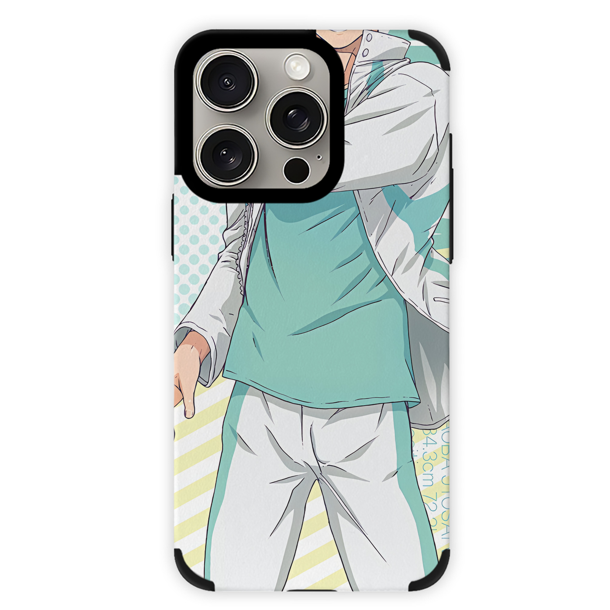 （画像用） ハイキュー!! Haikyu!! 【iPhone15ProMax対応】 PUレザー スマホケース 耐衝撃＆黄変防止
