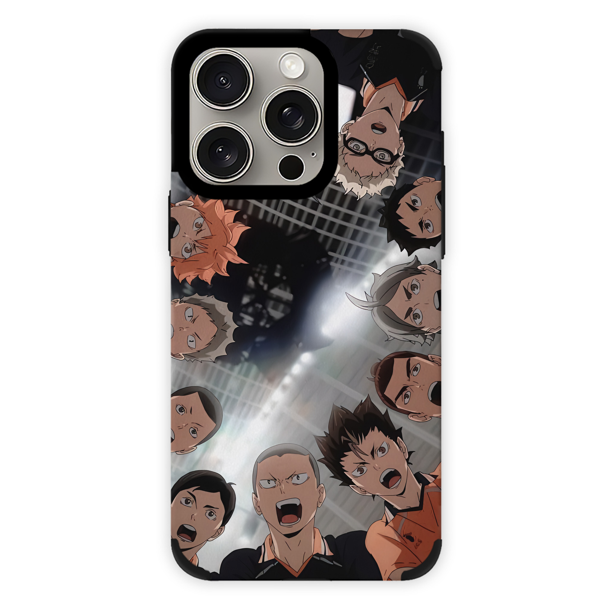 （画像用） ハイキュー!! Haikyu!! 【iPhone15ProMax対応】 PUレザー スマホケース 耐衝撃＆黄変防止