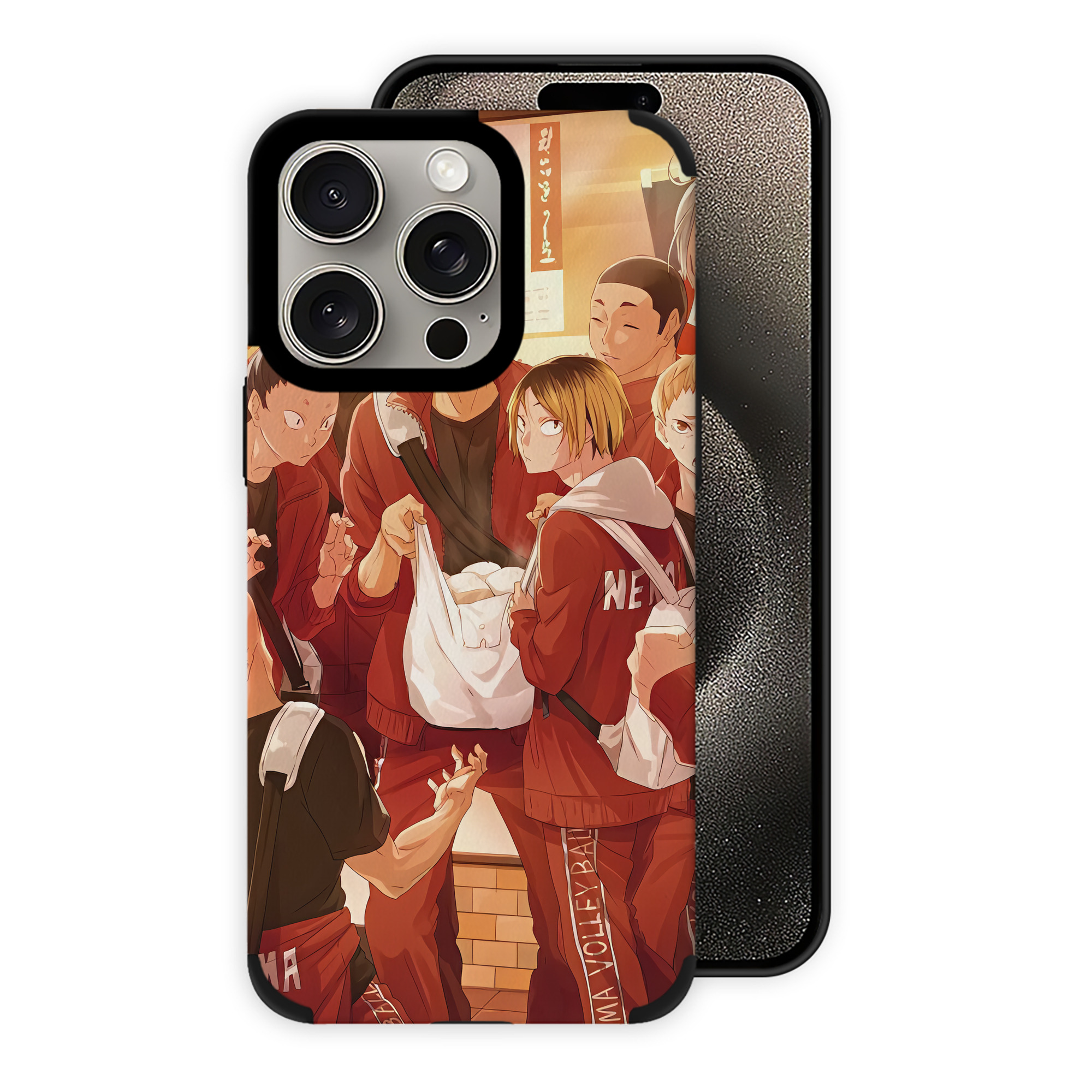 （画像用） ハイキュー!! Haikyu!! 【iPhone15ProMax対応】 PUレザー スマホケース 耐衝撃＆黄変防止