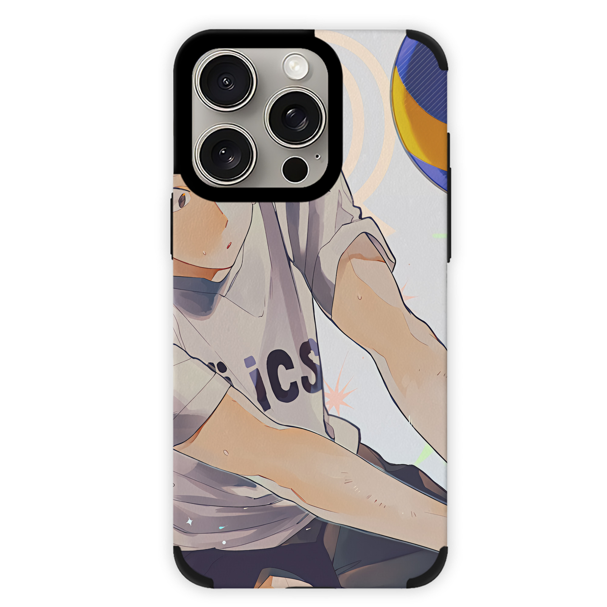 （画像用） ハイキュー!! Haikyu!! 【iPhone15ProMax対応】 PUレザー スマホケース 耐衝撃＆黄変防止