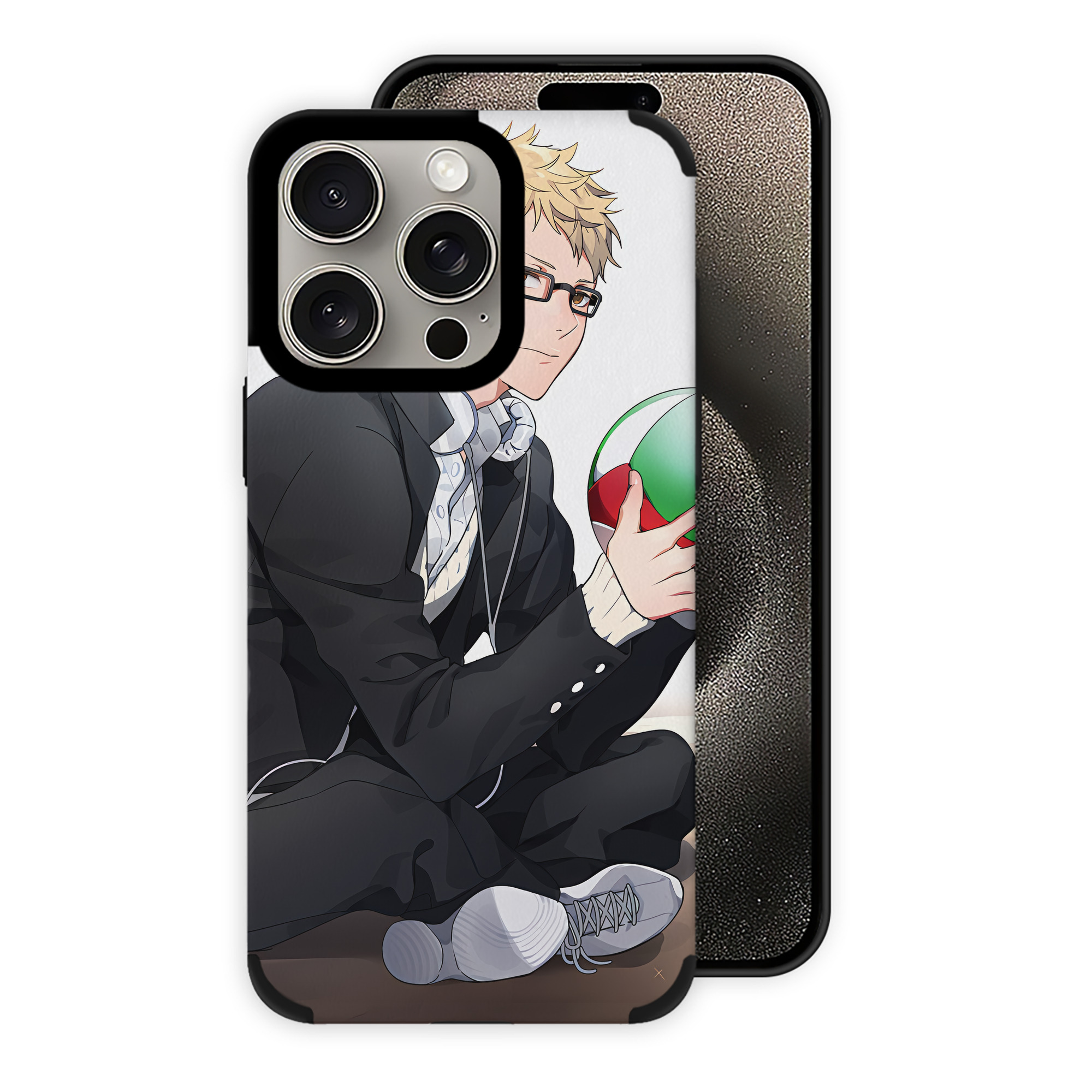 （画像用） ハイキュー!! Haikyu!! 【iPhone15ProMax対応】 PUレザー スマホケース 耐衝撃＆黄変防止