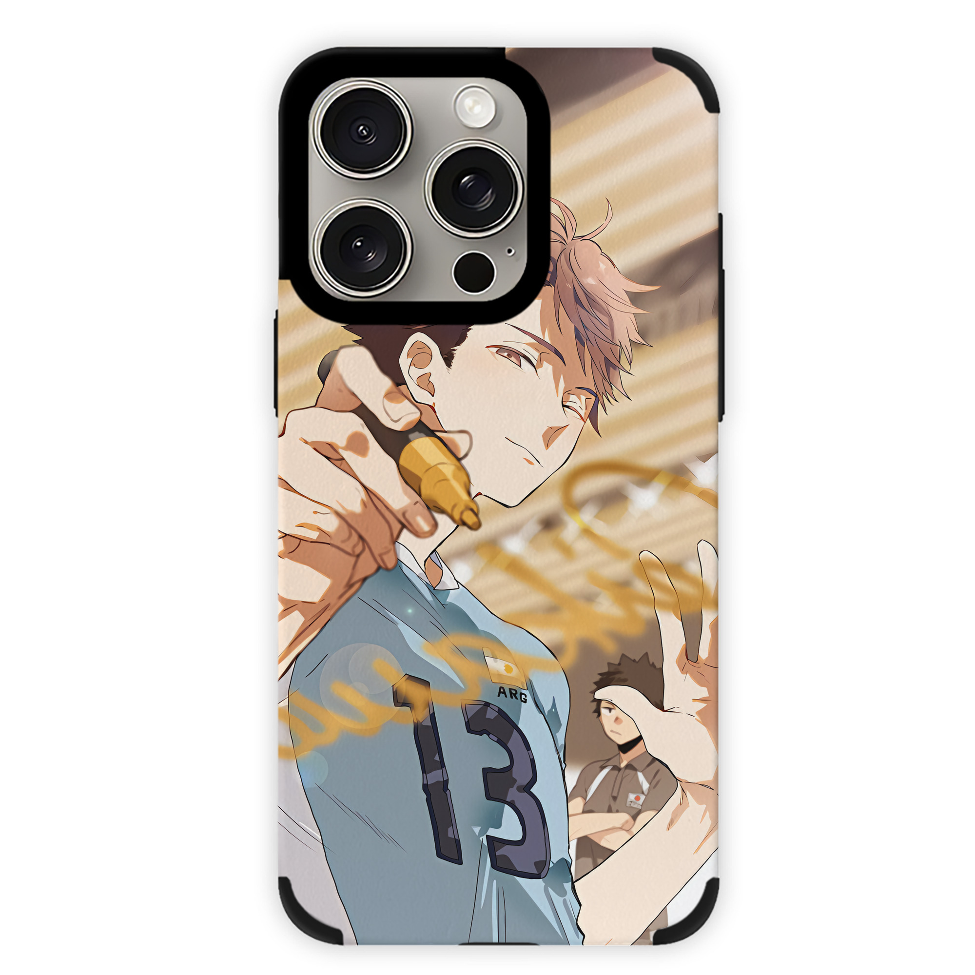 （画像用） ハイキュー!! Haikyu!! 【iPhone15ProMax対応】 PUレザー スマホケース 耐衝撃＆黄変防止