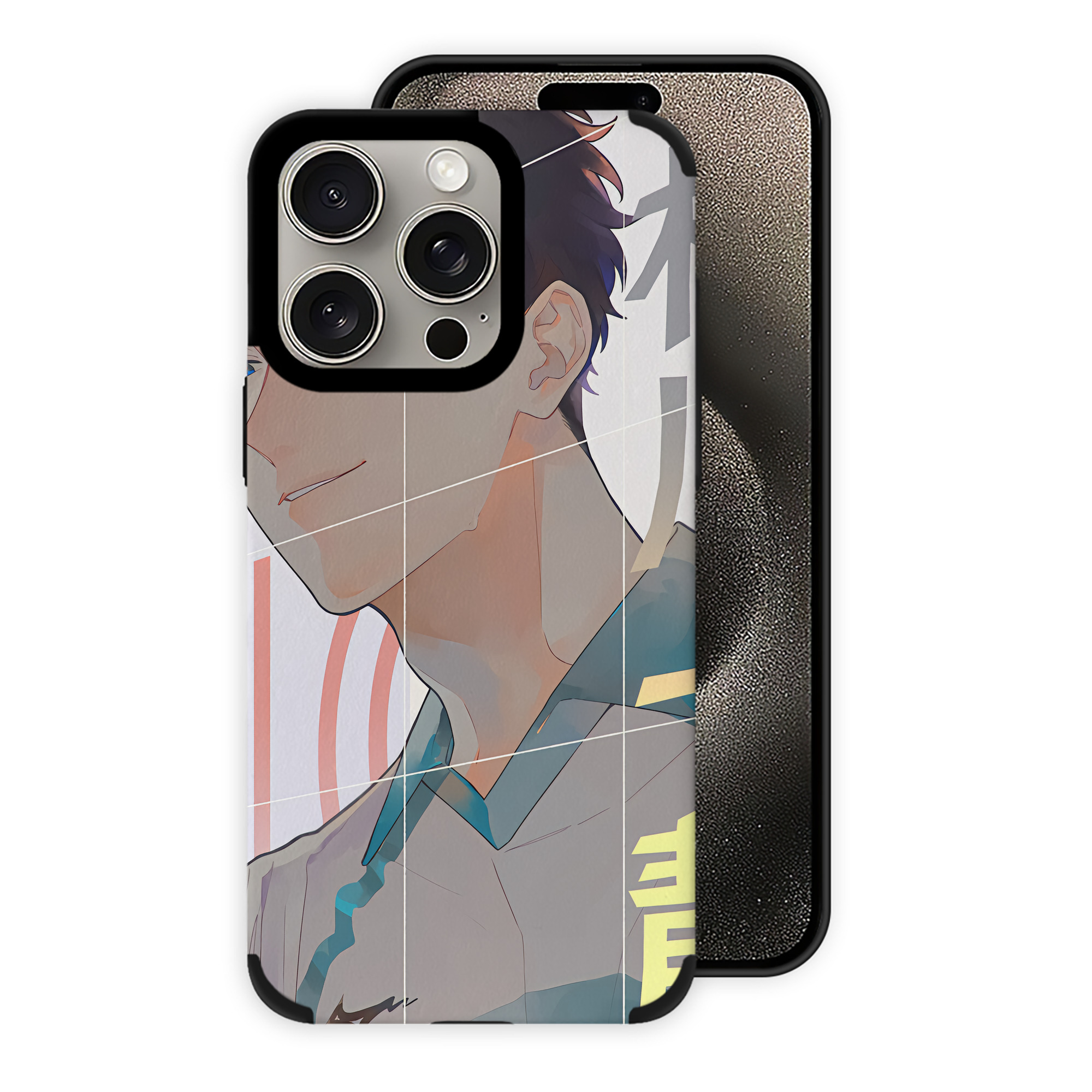 （画像用） ハイキュー!! Haikyu!! 【iPhone15ProMax対応】 PUレザー スマホケース 耐衝撃＆黄変防止