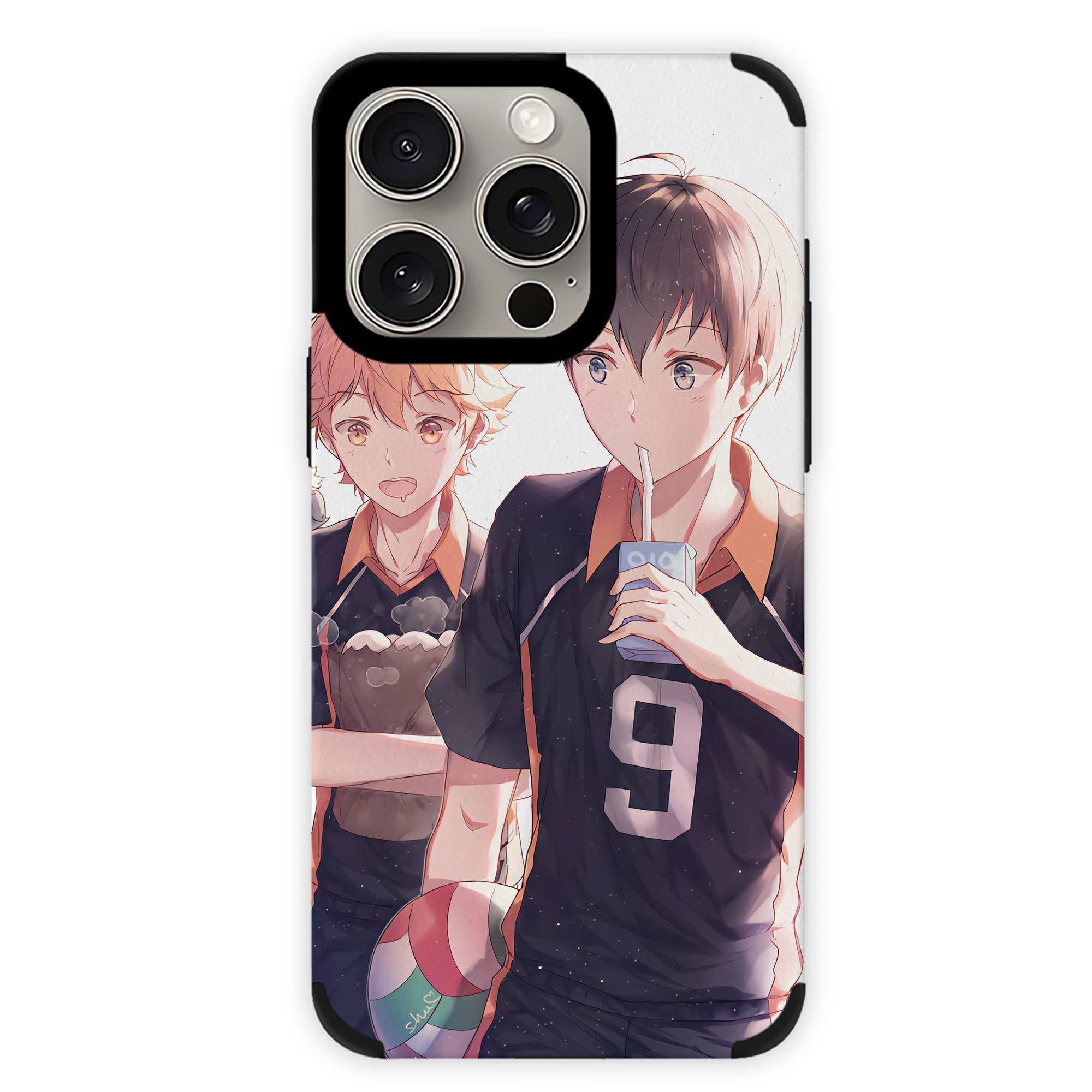 （画像用） ハイキュー!! Haikyu!! 【iPhone15ProMax対応】 PUレザー スマホケース 耐衝撃＆黄変防止