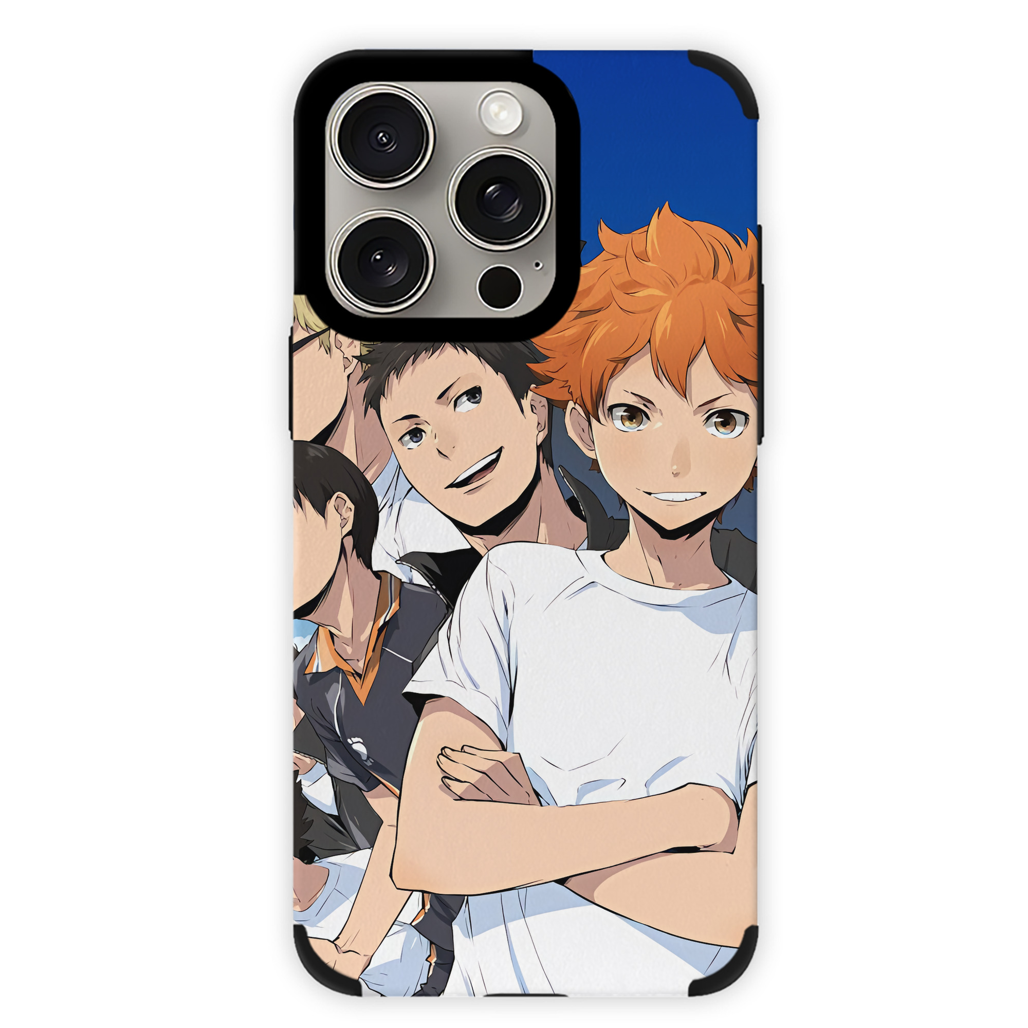 （画像用） ハイキュー!! Haikyu!! 【iPhone15ProMax対応】 PUレザー スマホケース 耐衝撃＆黄変防止