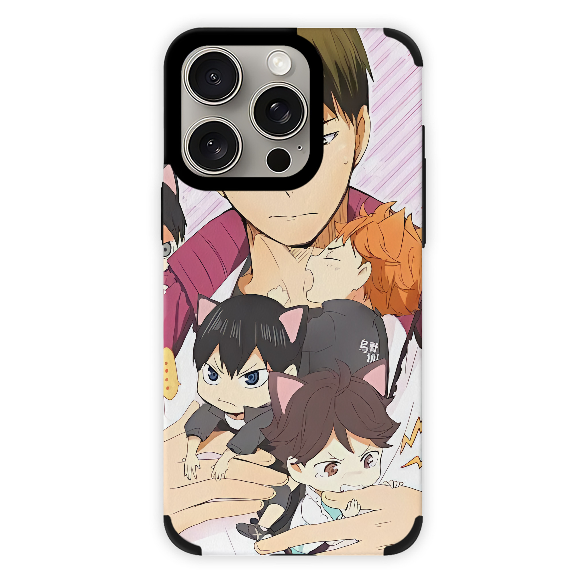 （画像用） ハイキュー!! Haikyu!! 【iPhone15ProMax対応】 PUレザー スマホケース 耐衝撃＆黄変防止