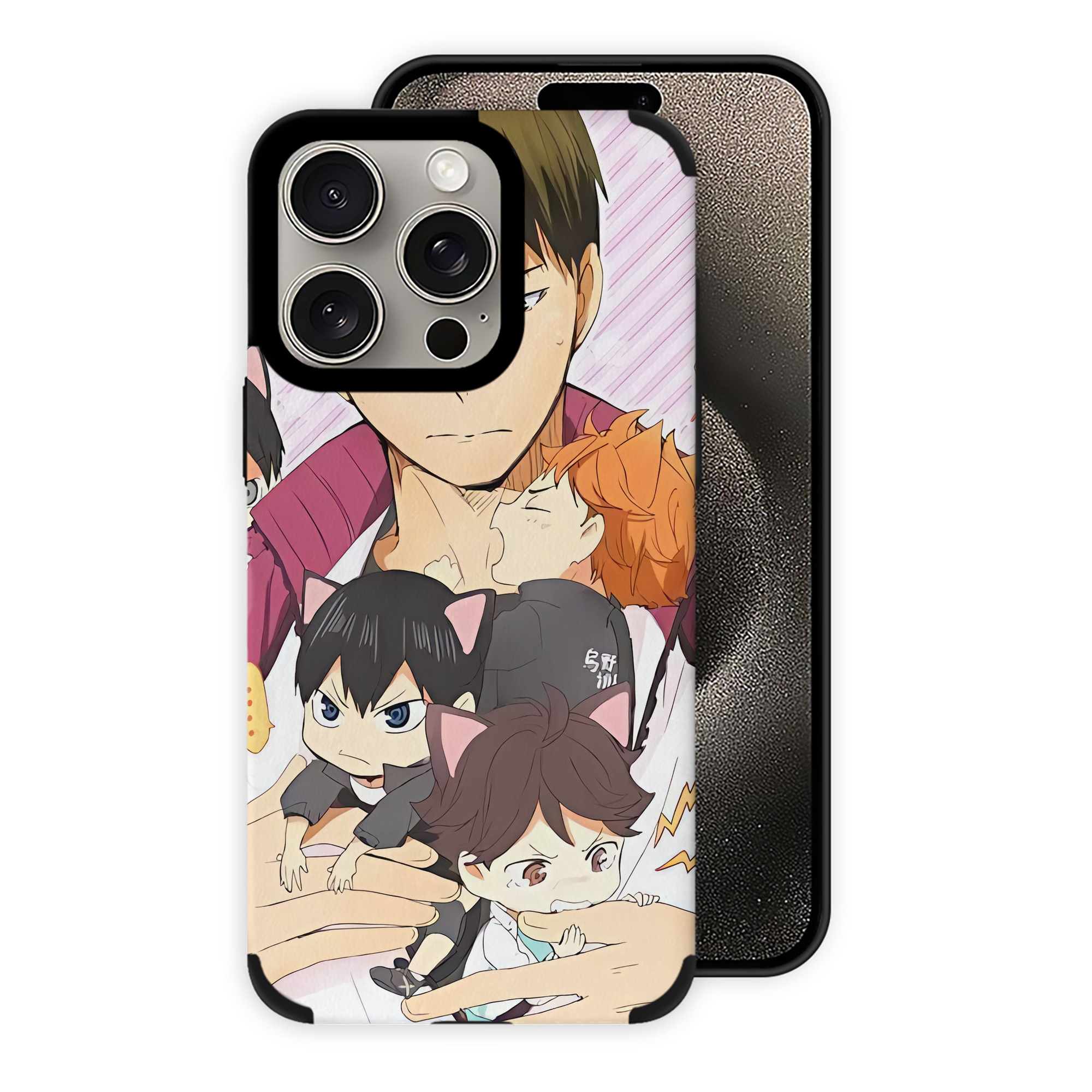 （画像用） ハイキュー!! Haikyu!! 【iPhone15ProMax対応】 PUレザー スマホケース 耐衝撃＆黄変防止