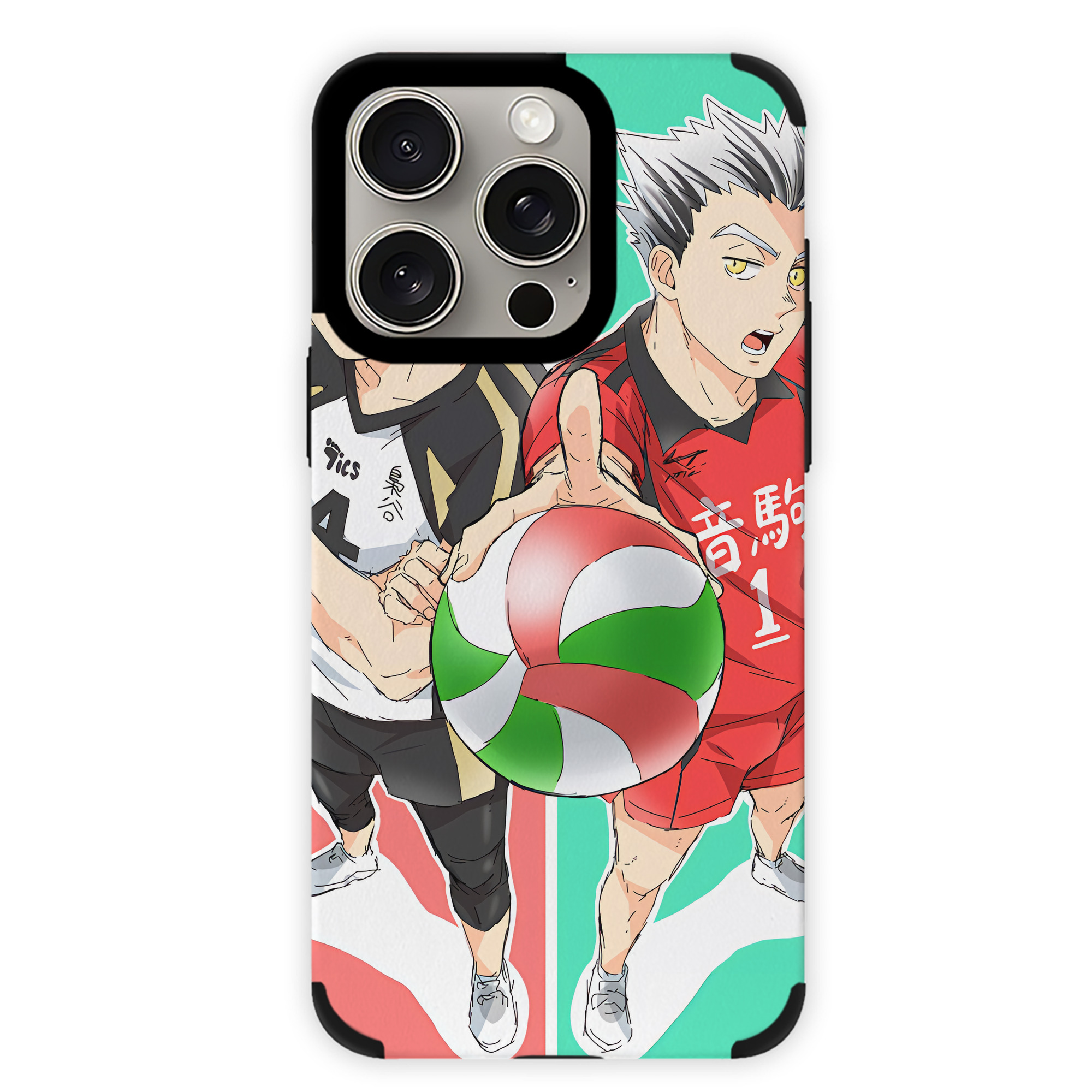 （画像用） ハイキュー!! Haikyu!! 【iPhone15ProMax対応】 PUレザー スマホケース 耐衝撃＆黄変防止