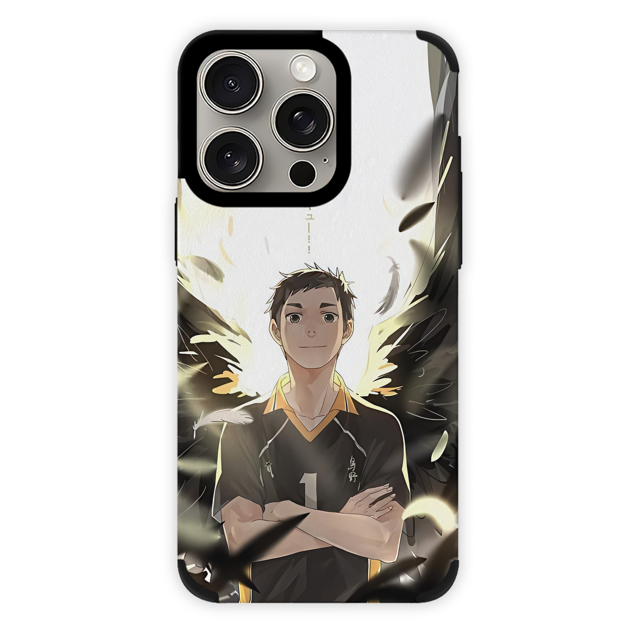 （画像用） ハイキュー!! Haikyu!! 【iPhone15ProMax対応】 PUレザー スマホケース 耐衝撃＆黄変防止